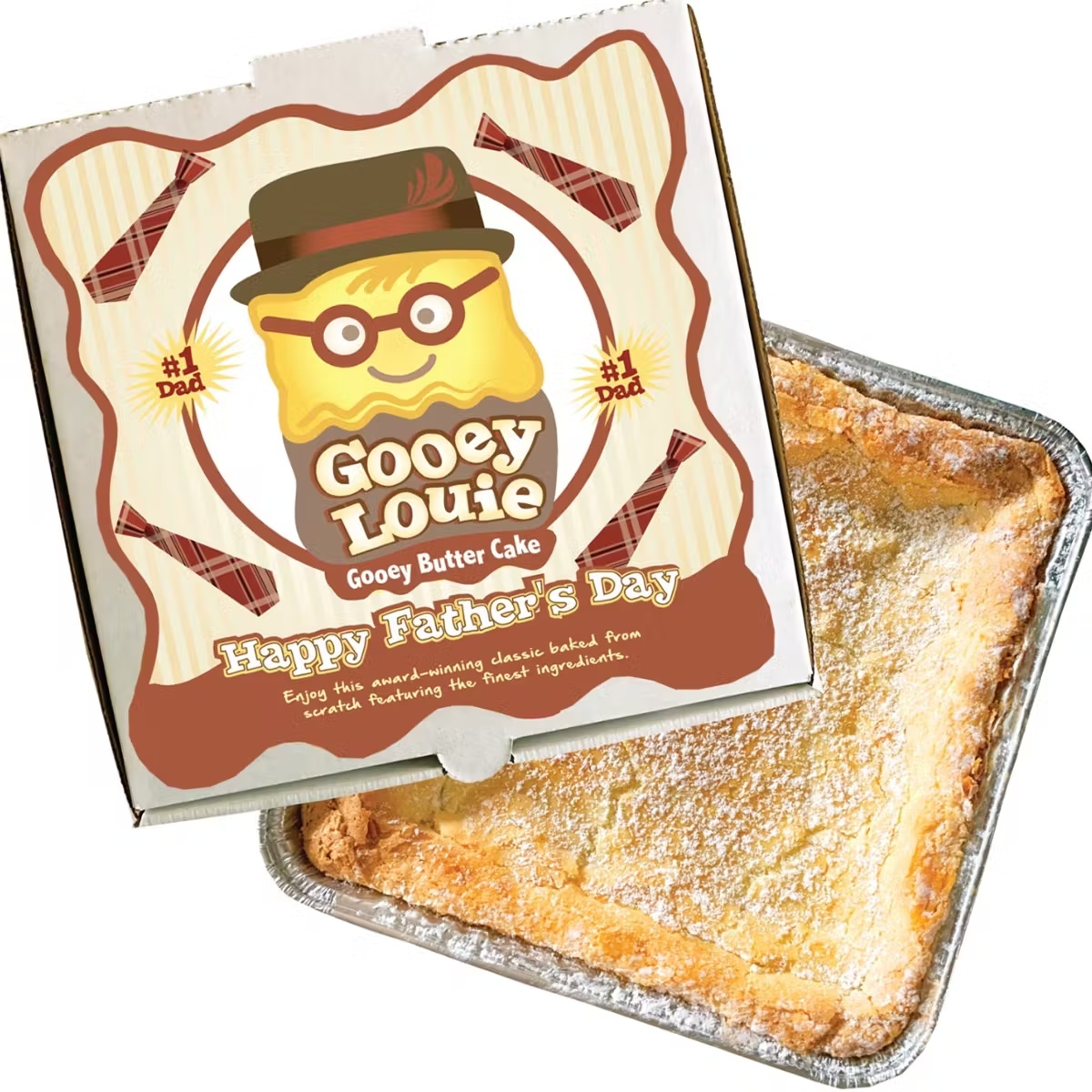 Father's Day Gooey Butter Cake - Choose Your Flavor