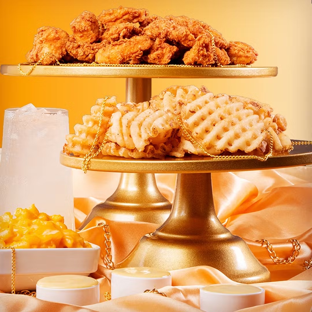 12 Chicken Tenders + 2 Sides