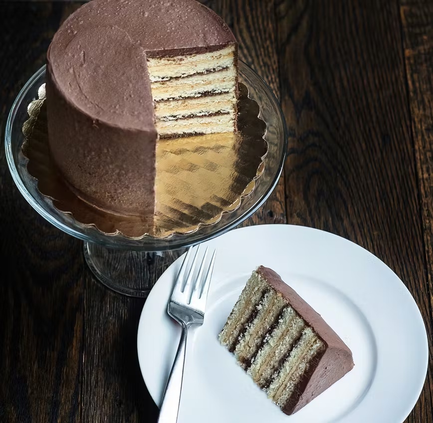 Chocolate Peanut Butter Smith Island Cake
