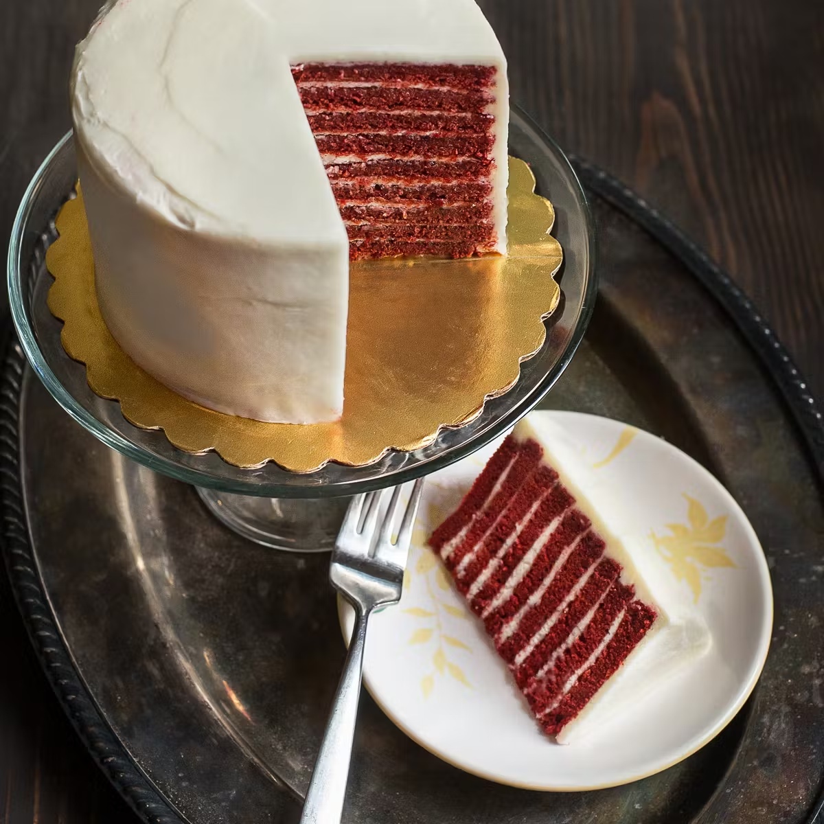 Red Velvet Smith Island Cake