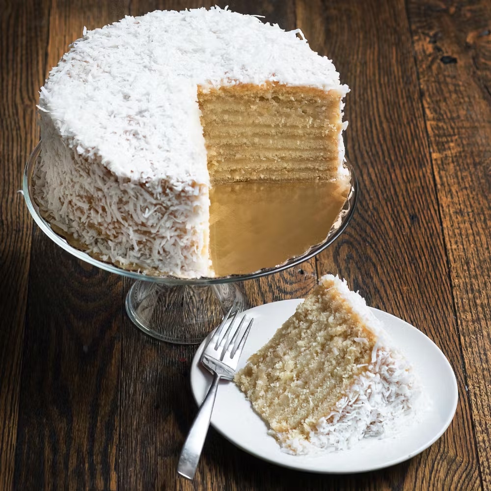 Cooked Coconut Smith Island Cake