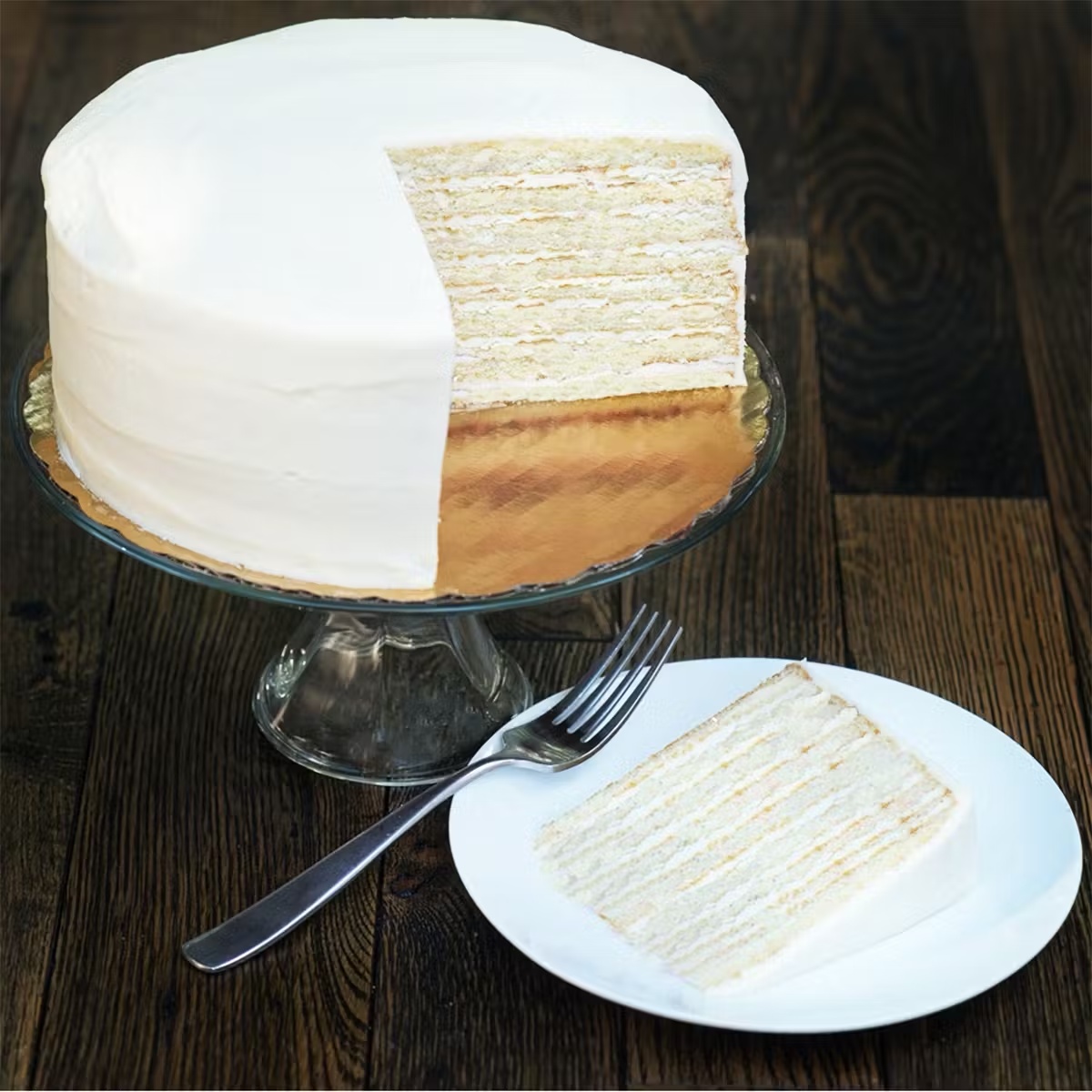 Gluten-Free Vanilla Smith Island Cake