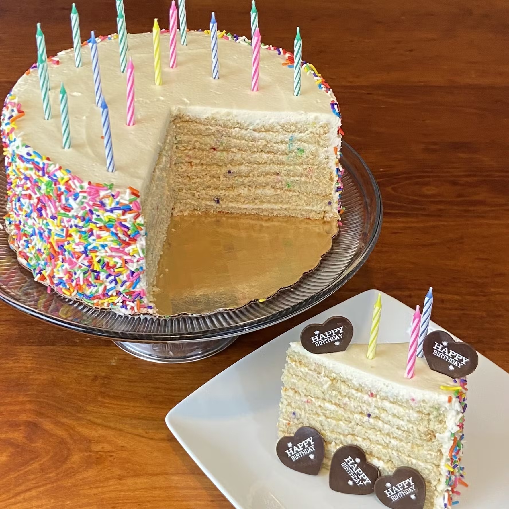 Smith Island Cake + Ice Cream Birthday Gift Set