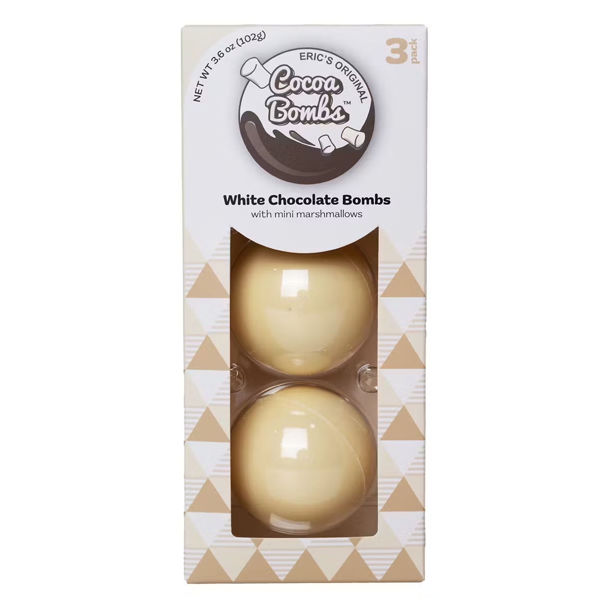 White Chocolate Cocoa Bombsâ¢ - 3 Pack