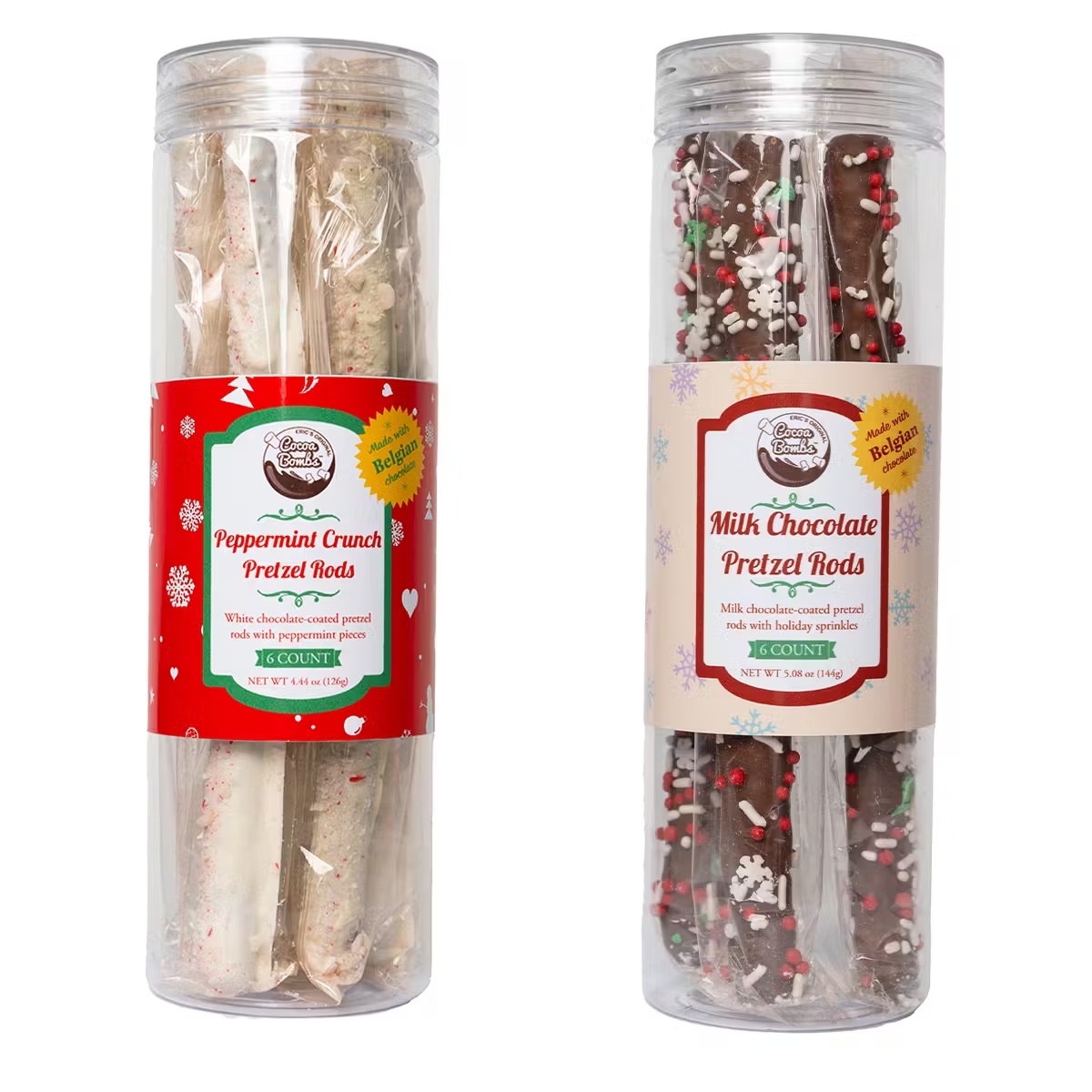Chocolate Pretzel Rods - 12 Pack