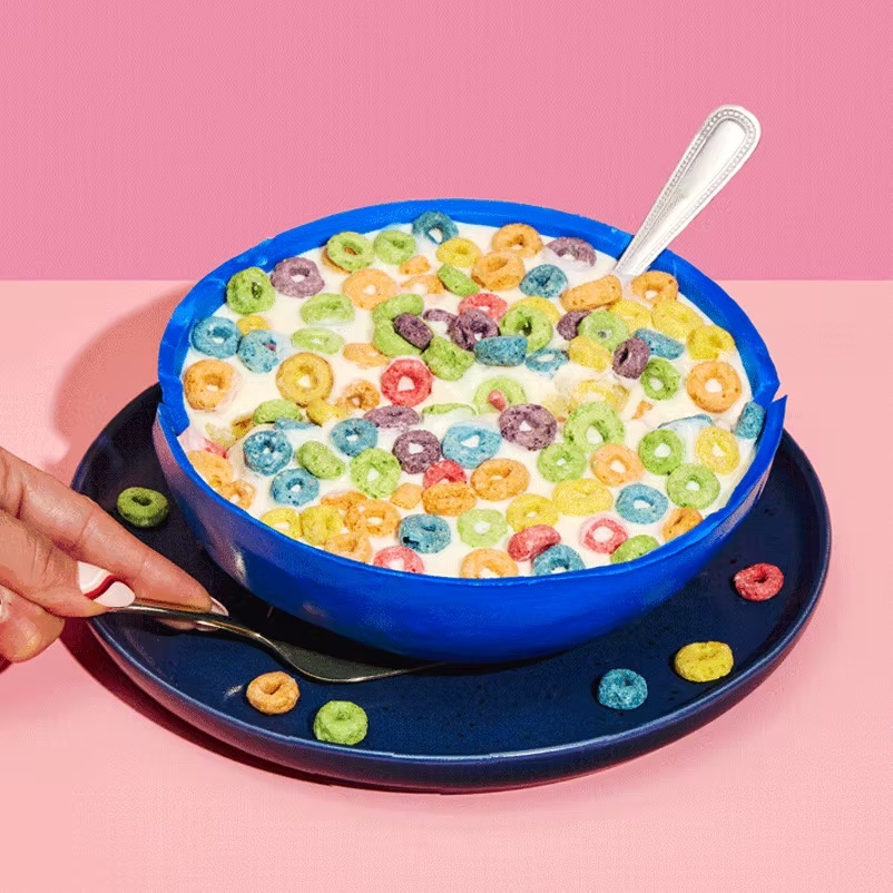 Realistic DIY Cereal Bowl Cake Kit + Video Tutorial