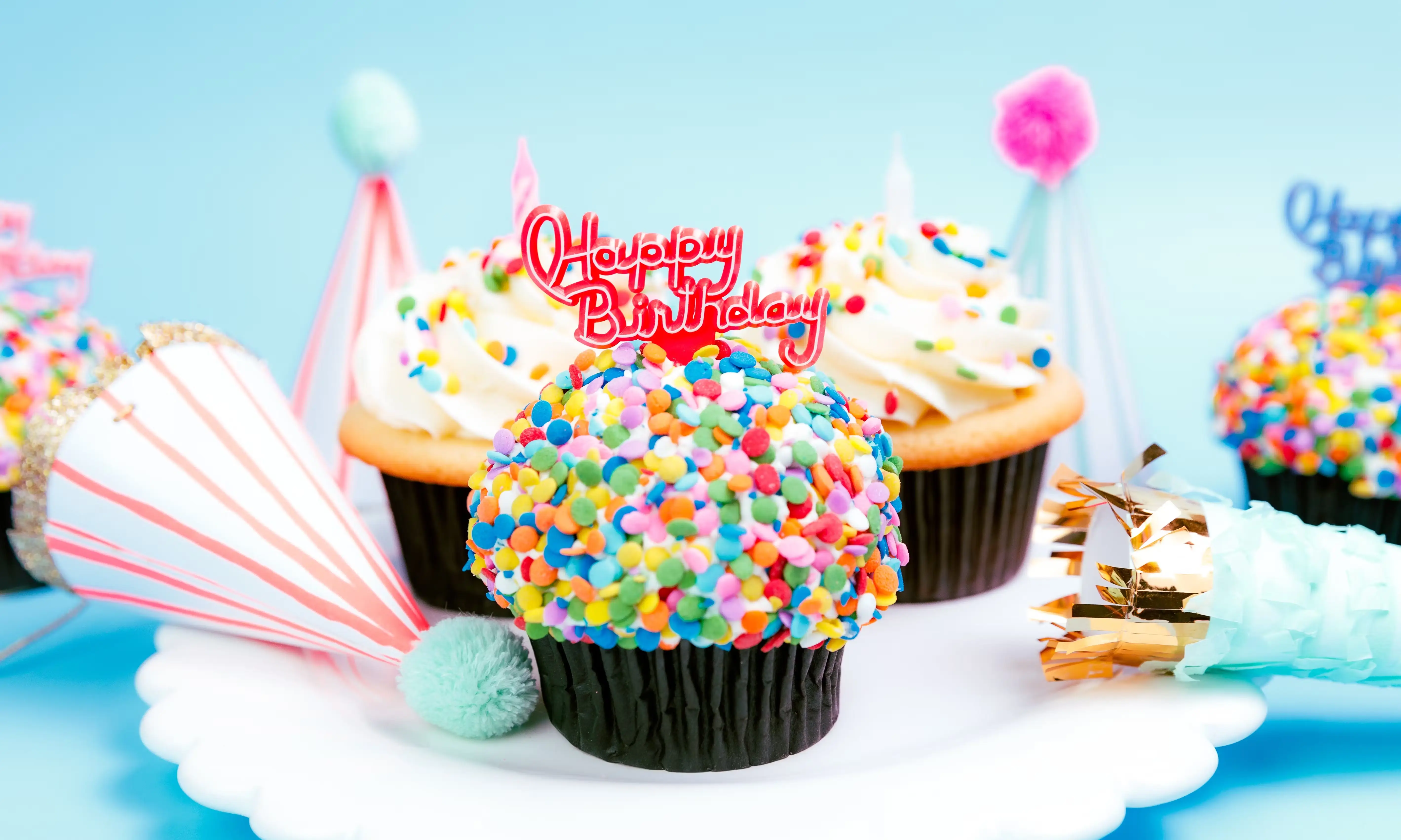 Birthday Cupcakes - 12 Pack