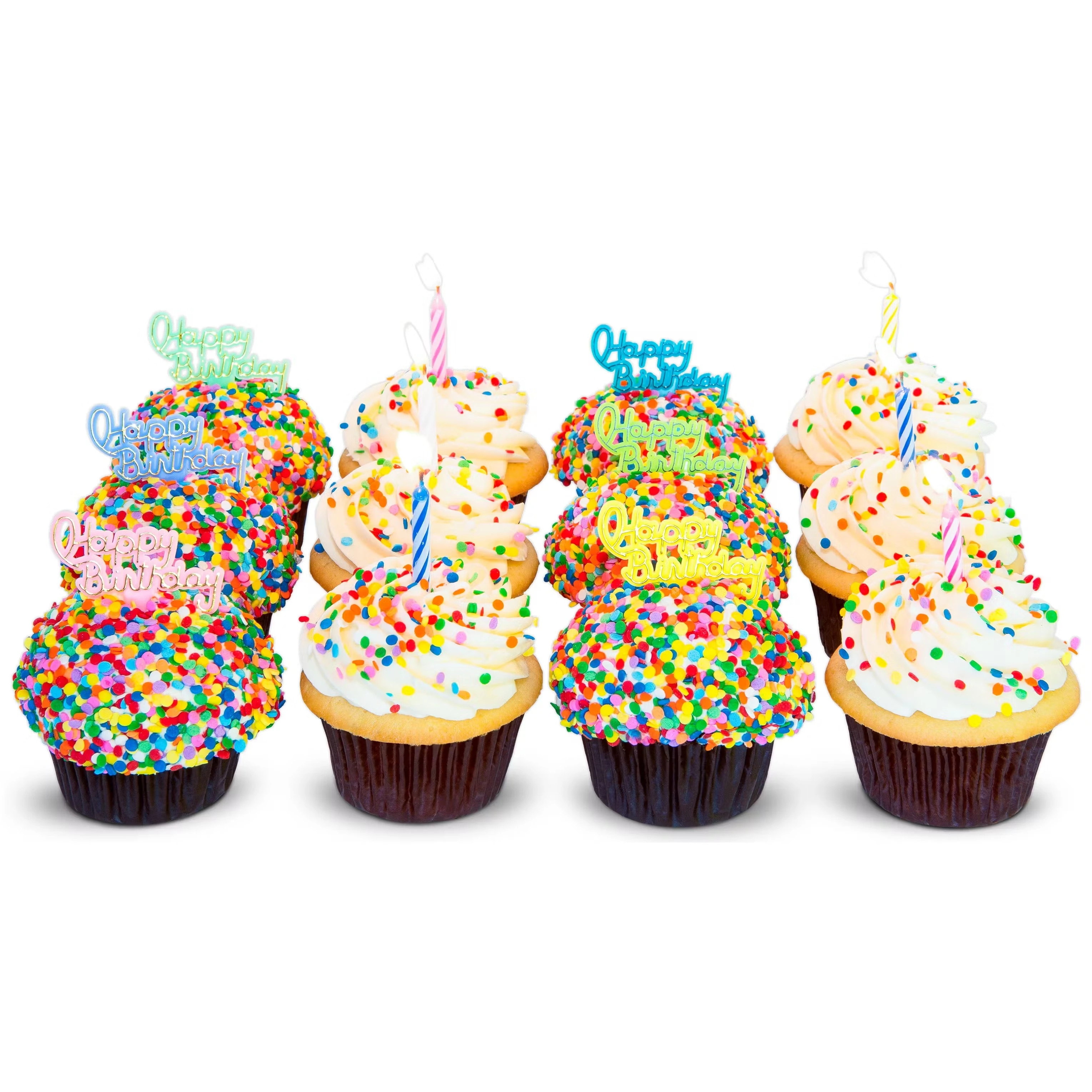 Birthday Cupcakes - 12 Pack