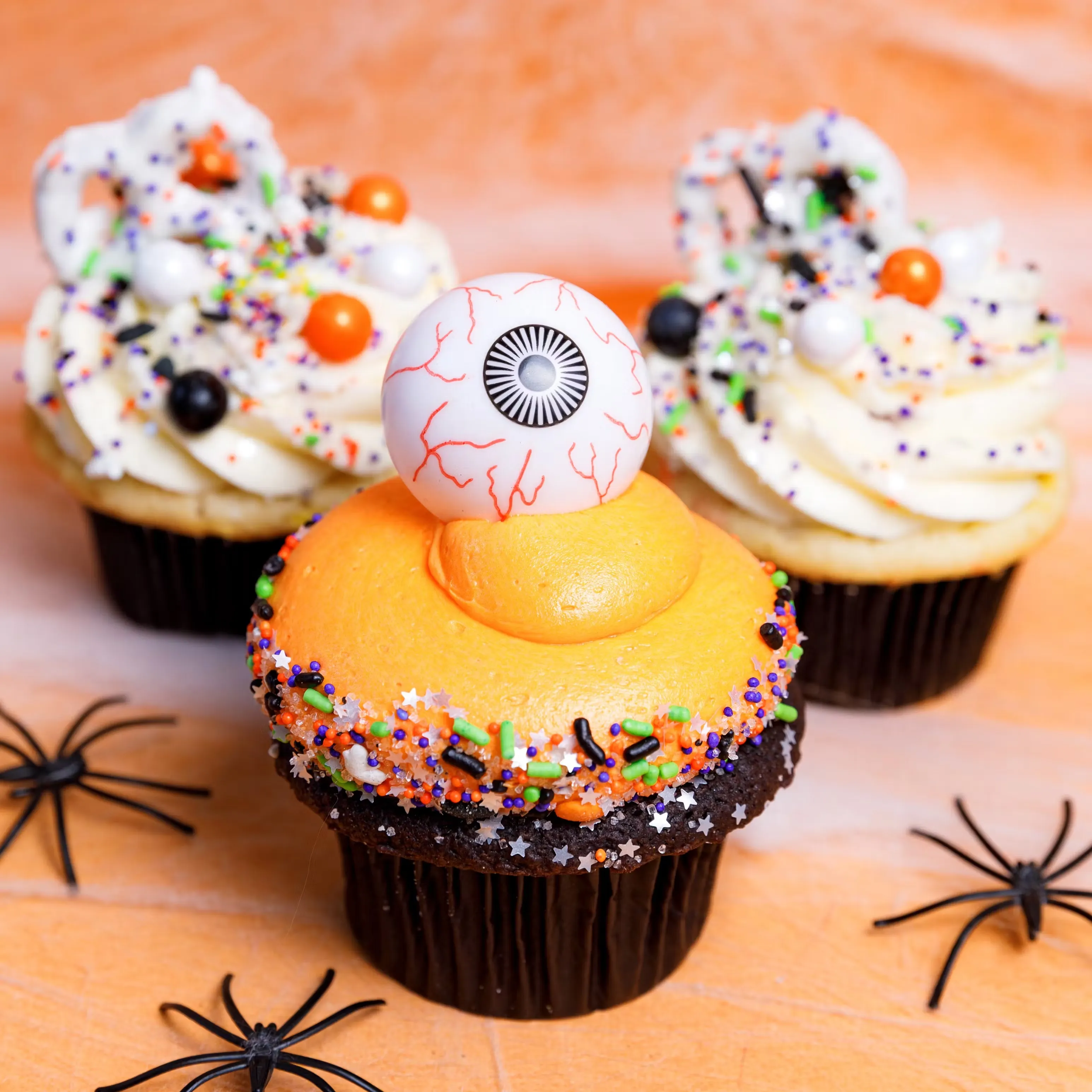 Halloween Spooky "Boofetti" Cupcakes - 12 Pack