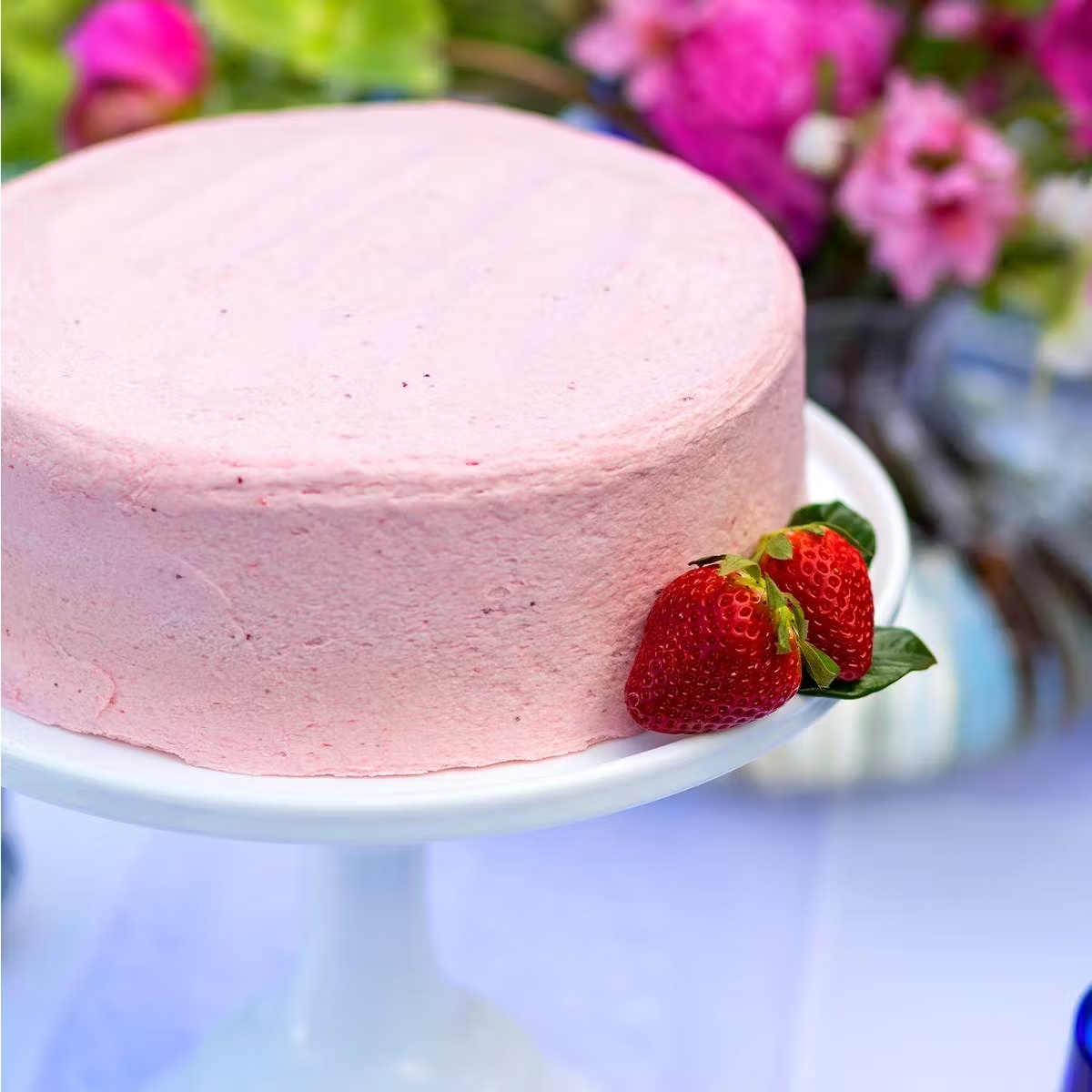 Fresh Strawberry Cake