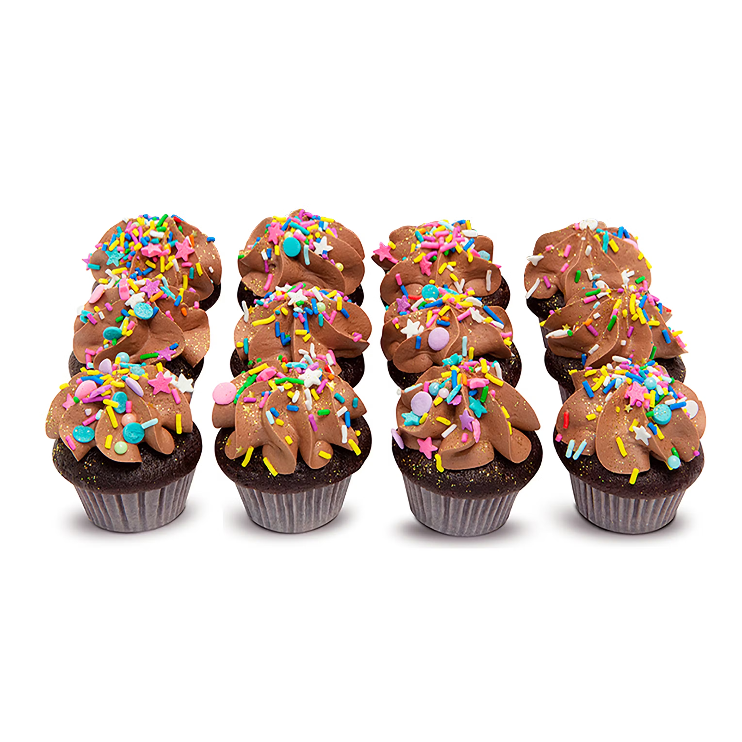 Vegan Chocolate Mini Cupcakes - 12 Pack