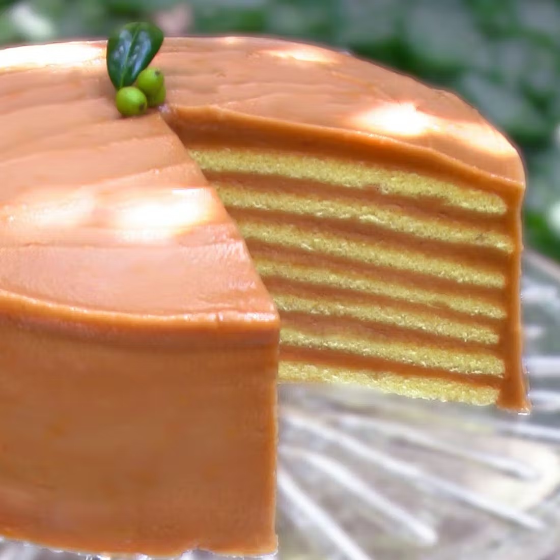 Gluten Free 7-Layer Caramel Cake
