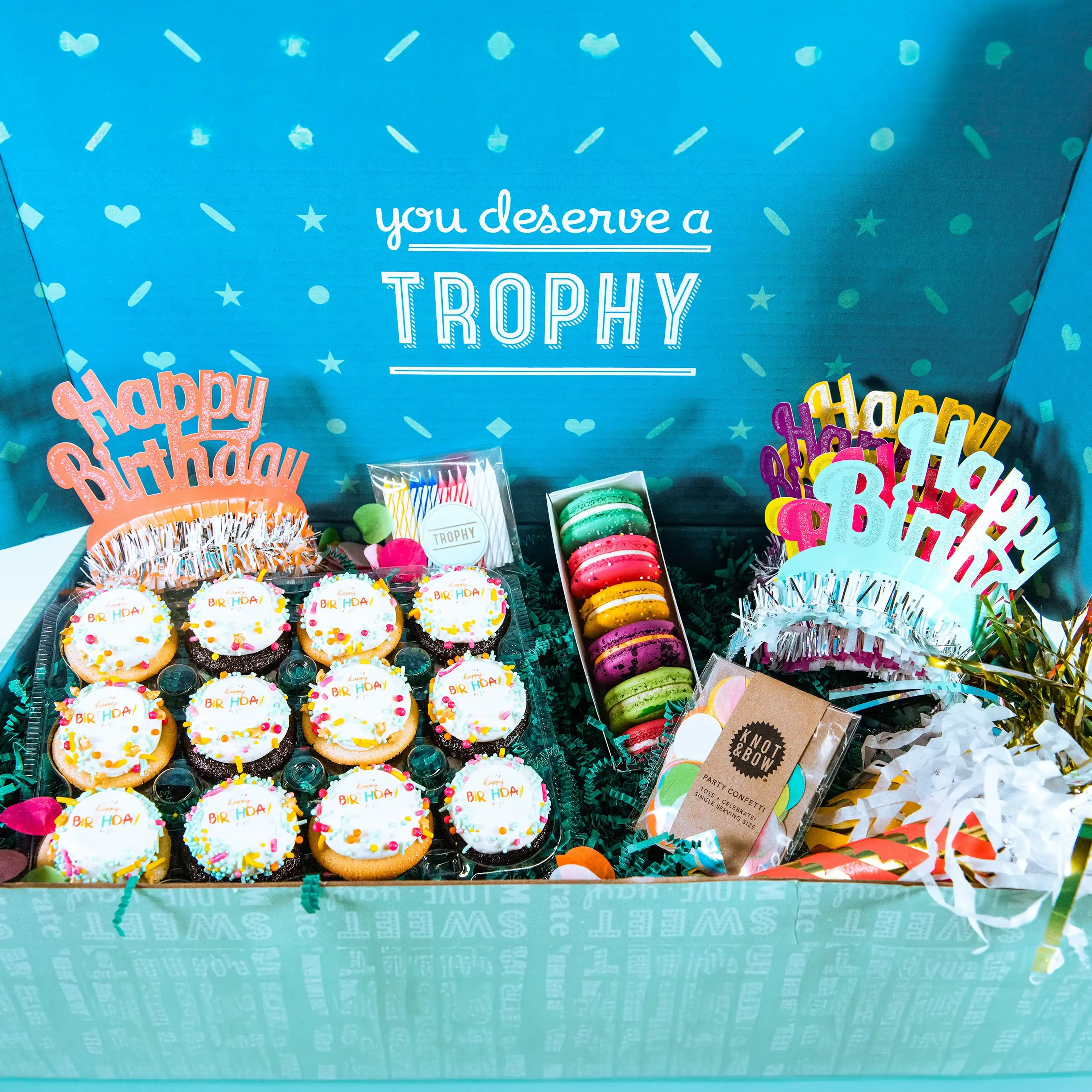 "Happy Birthday" Dessert Sampler Gift Box