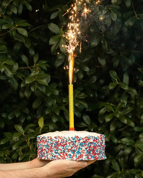 Star Spangled Caramel Cake