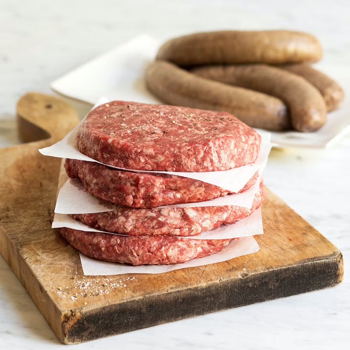8 Wagyu Burgers + 8 Sausages Grill  Pack