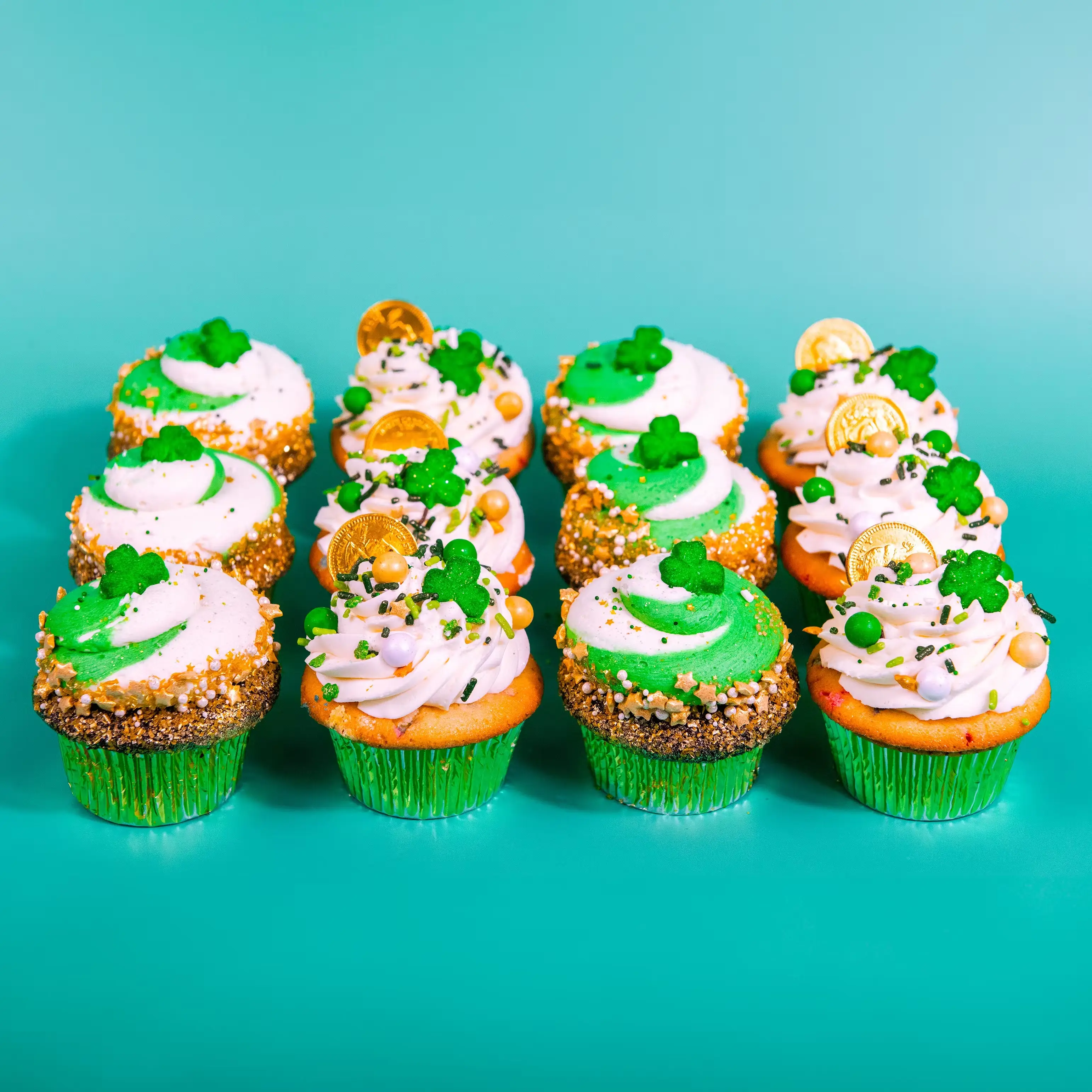 "Lucky You!" St. Patrick's Day Cupcakes - 12 Pack