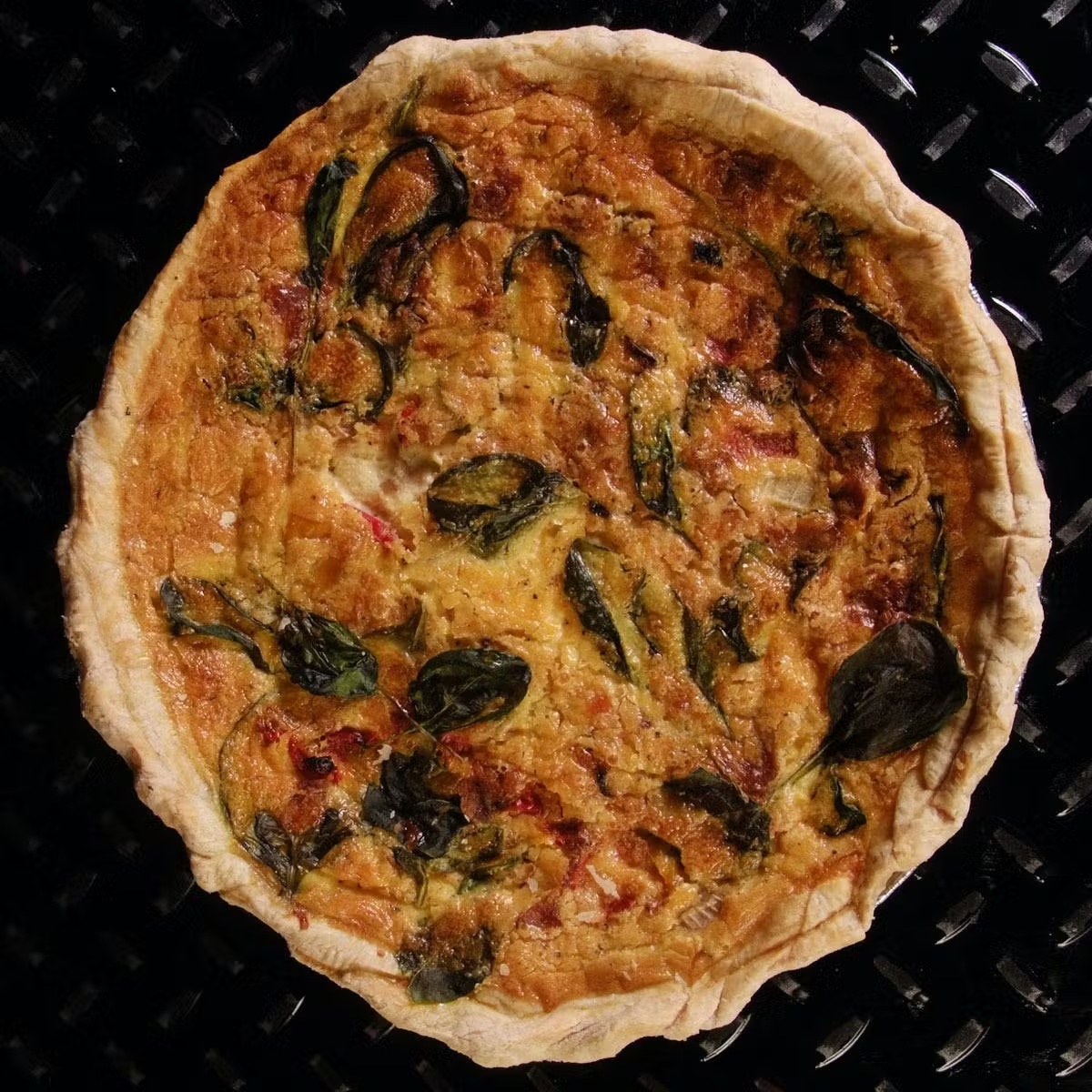 Roasted Veggie Quiche