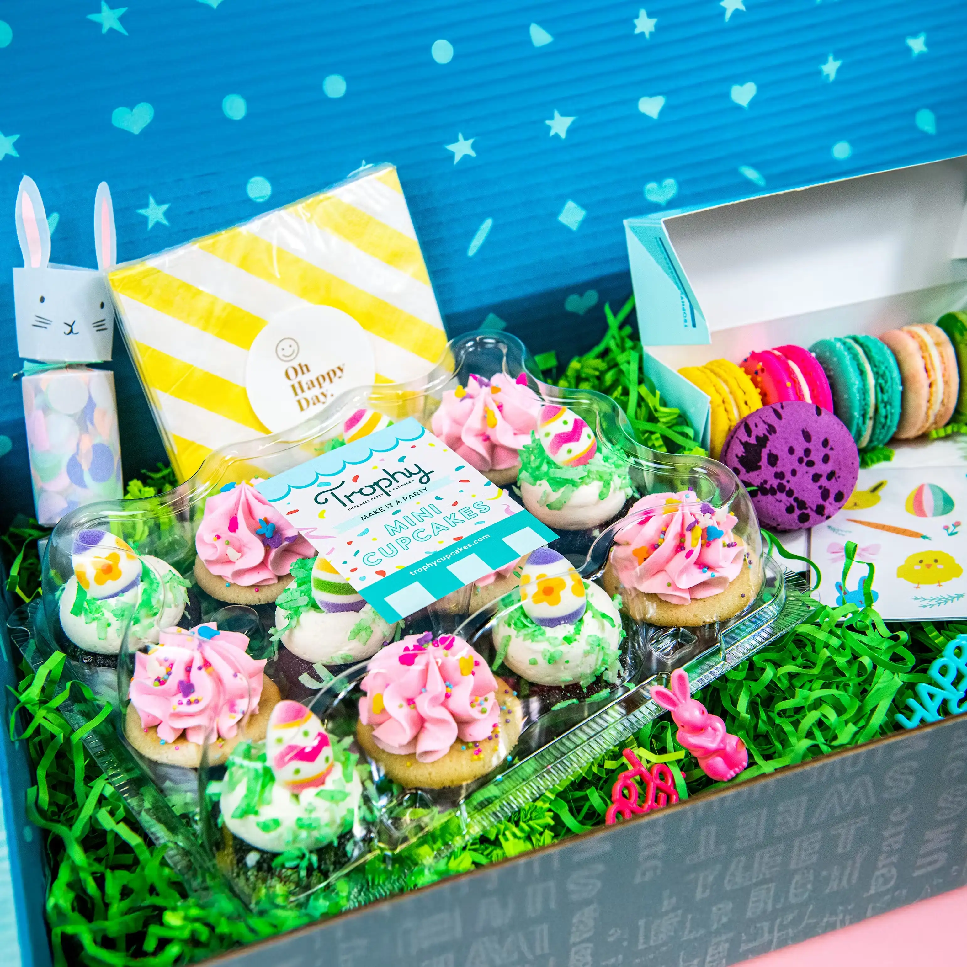 "Happy Easter" Dessert Sampler Gift Box