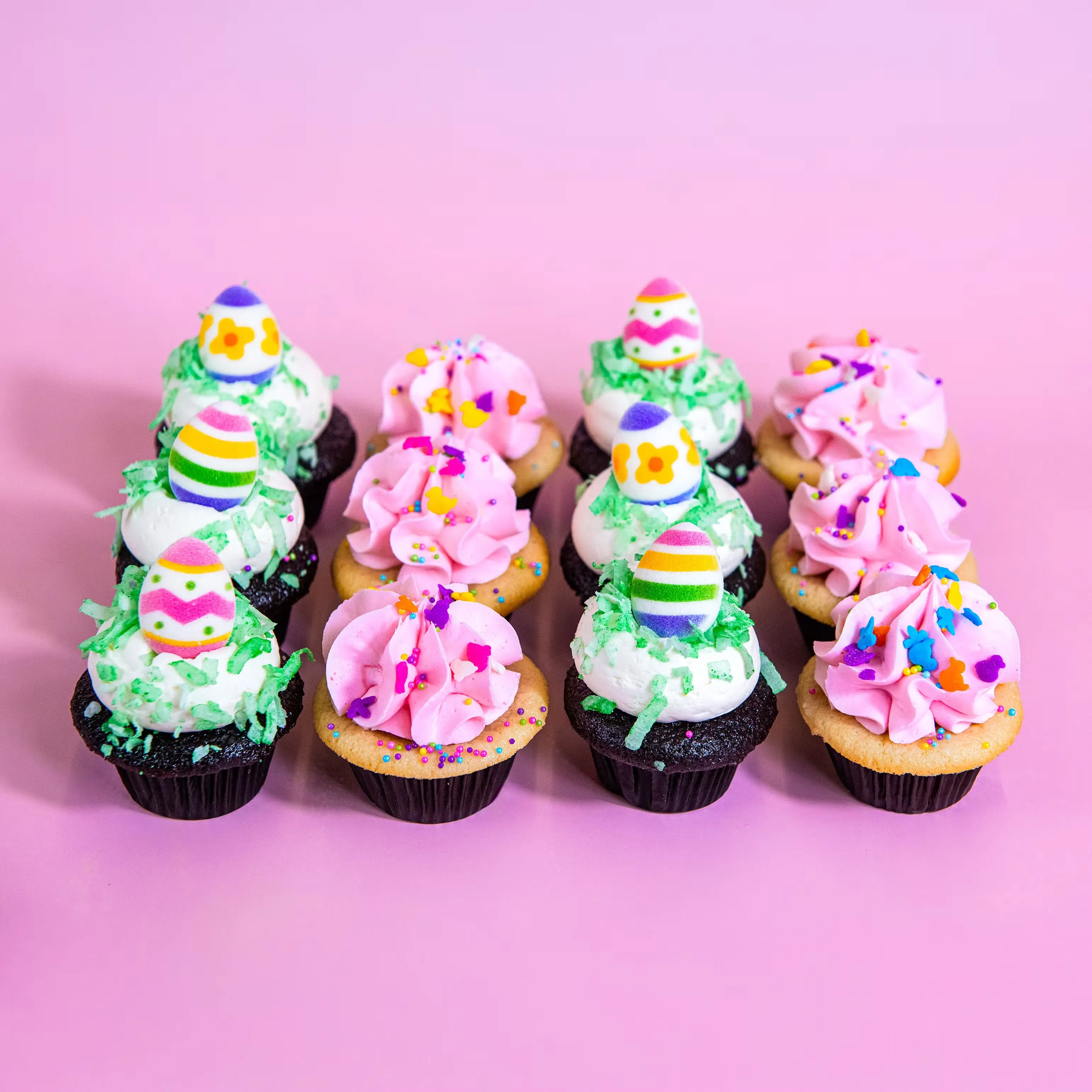Easter Mini Cupcakes - 12 Pack