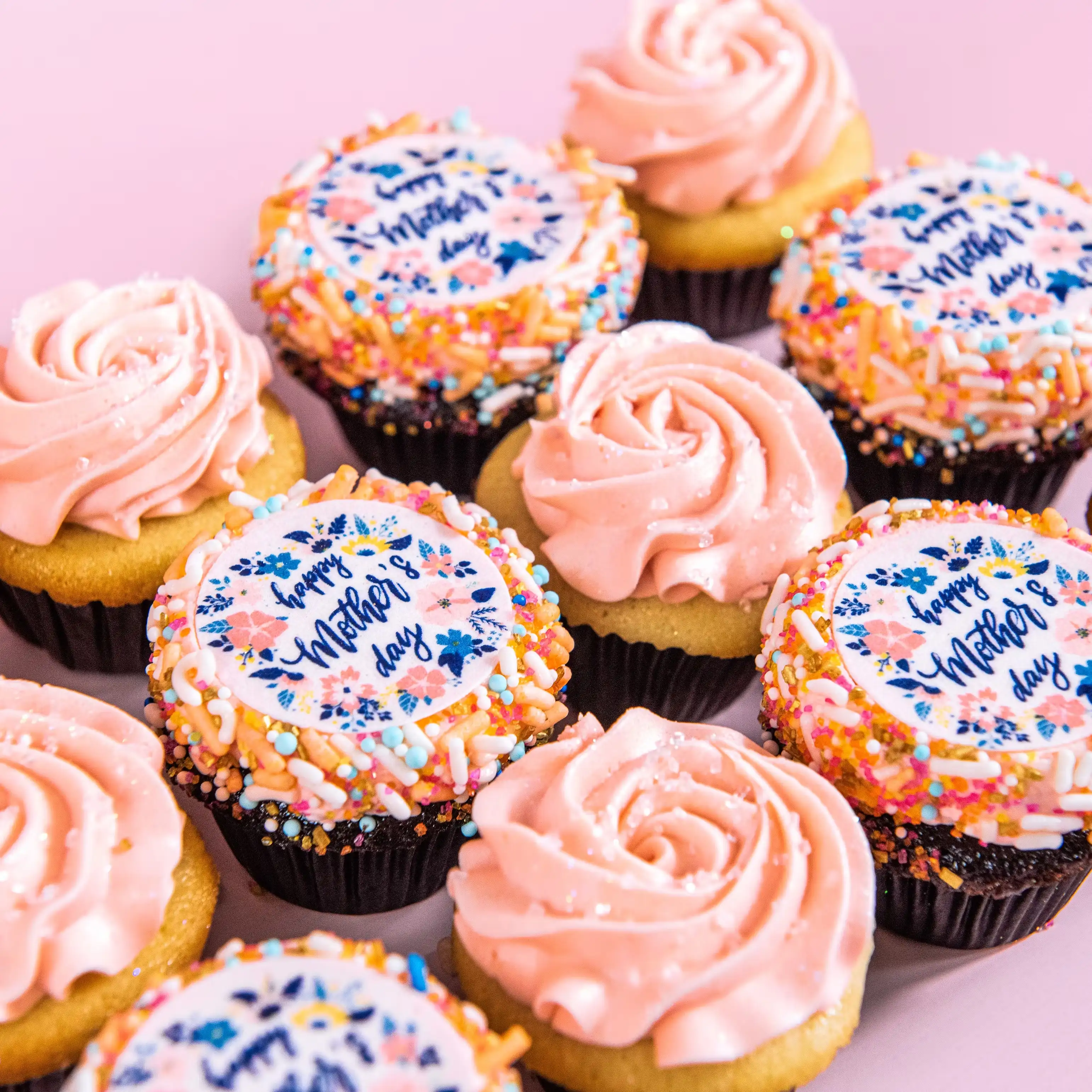 Mother's Day Mini Cupcakes - 12 Pack