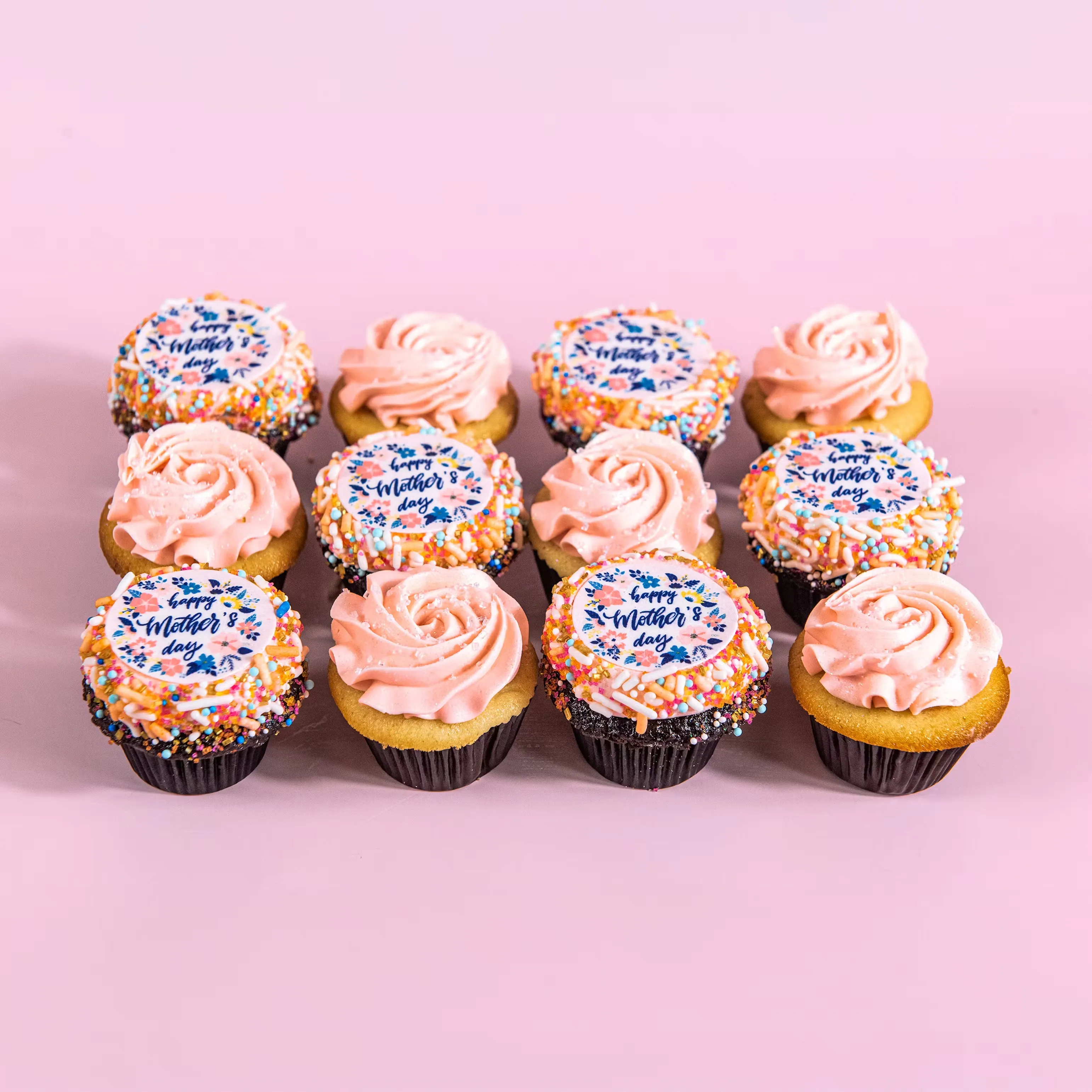 Mother's Day Mini Cupcakes - 12 Pack