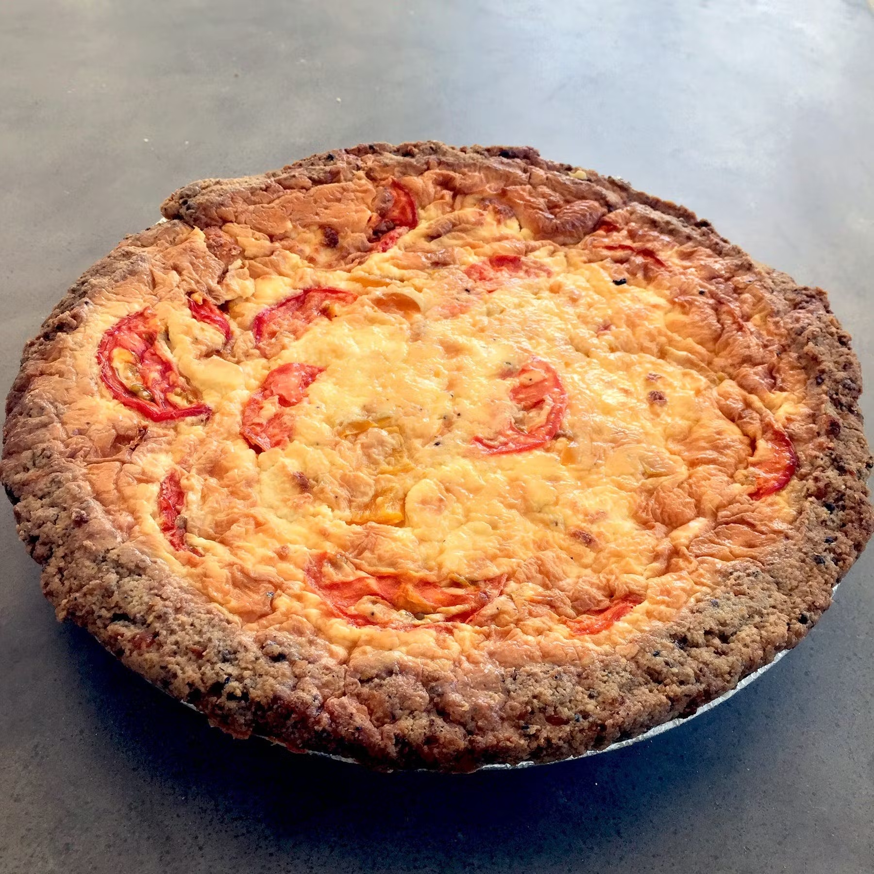 Rapa Scrapple Quiche