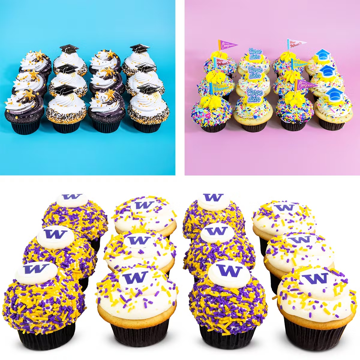 Graduation Cupcakes - 12 Pack
