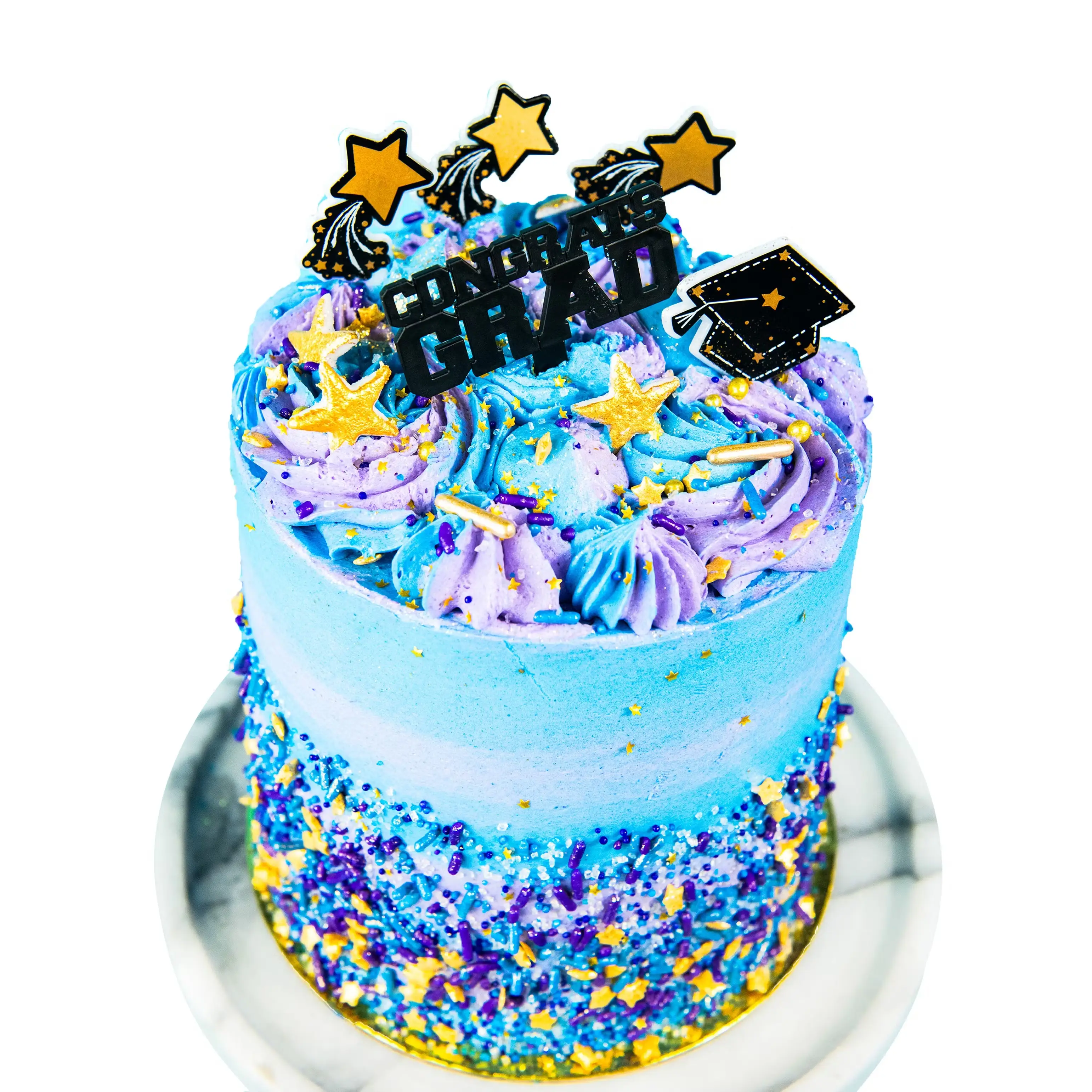 "Out of This World" Graduation Cake