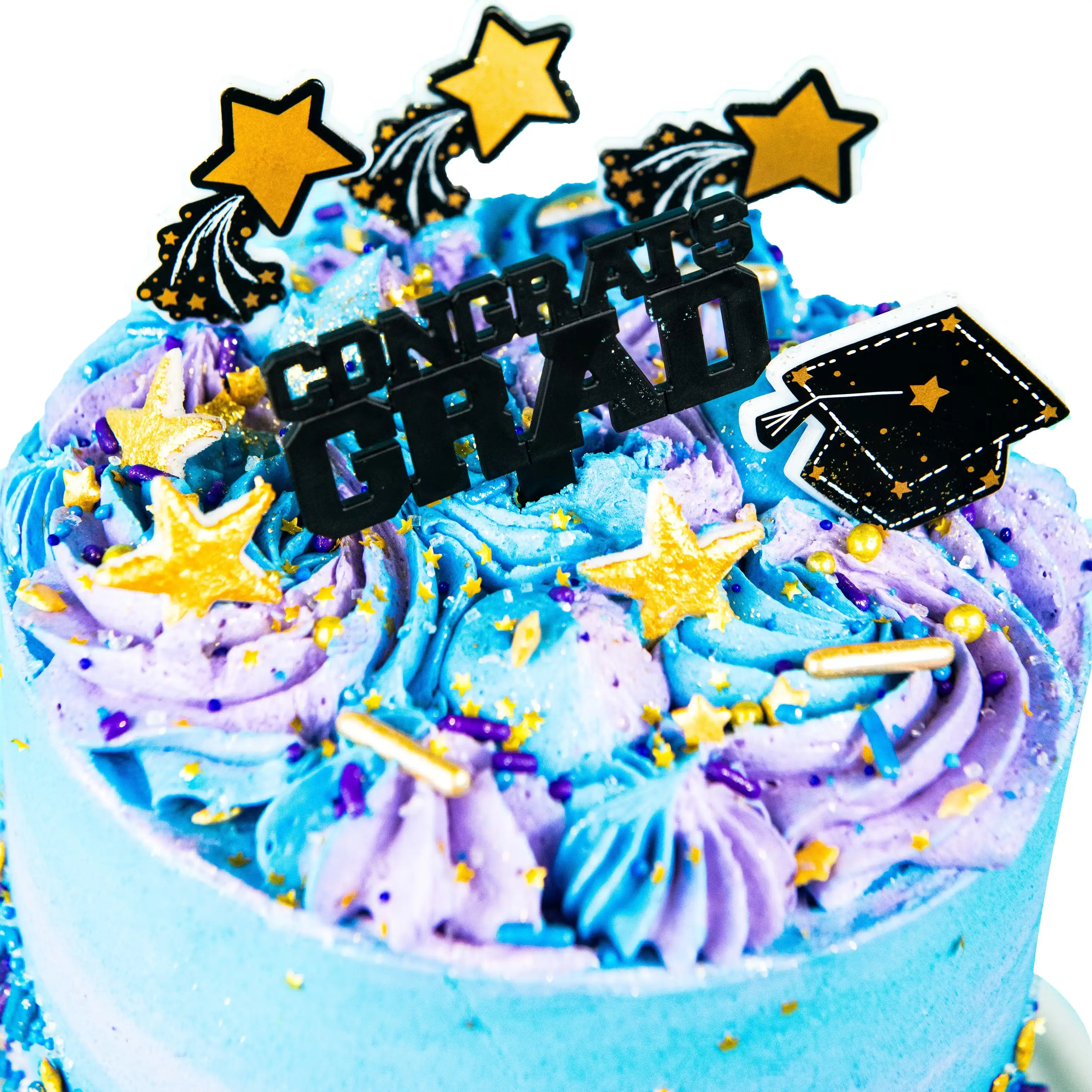 "Out of This World" Graduation Cake