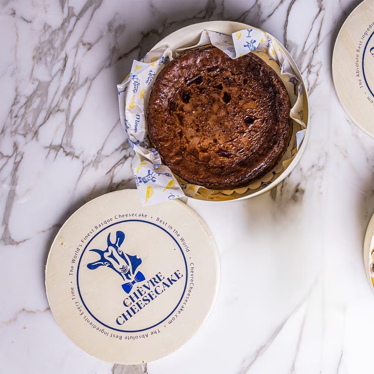 Chocolate Burnt Basque Cheesecake
