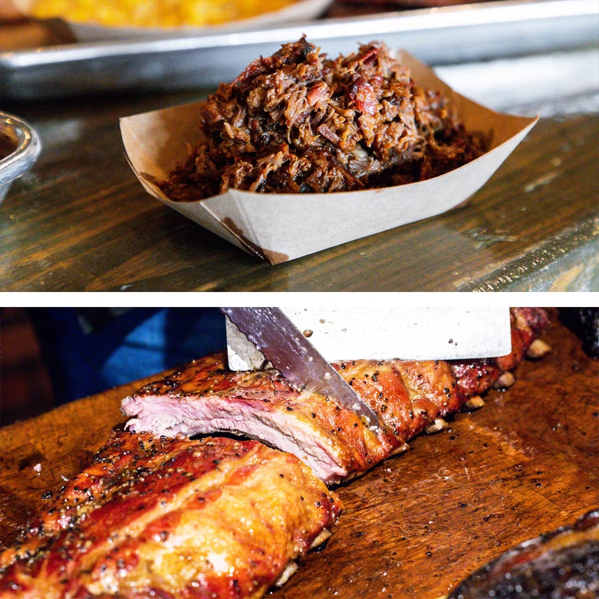 Chopped Brisket + Baby Back Ribs Combo for 4-6