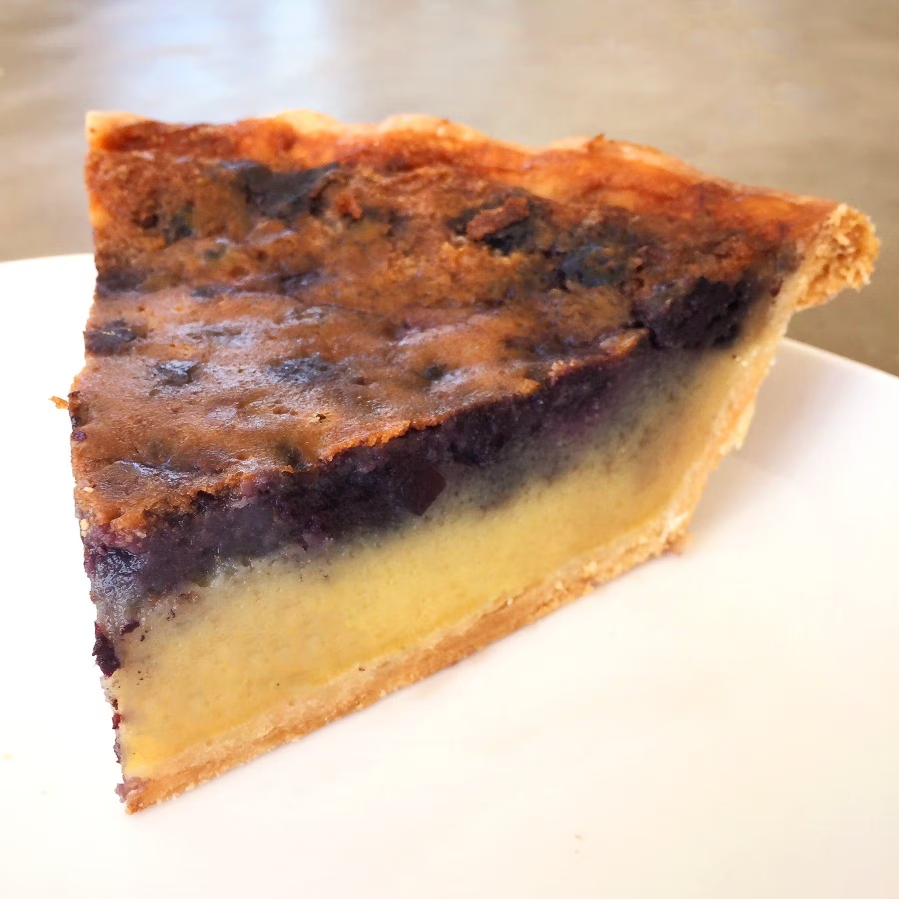 Blueberry Pancake Pie