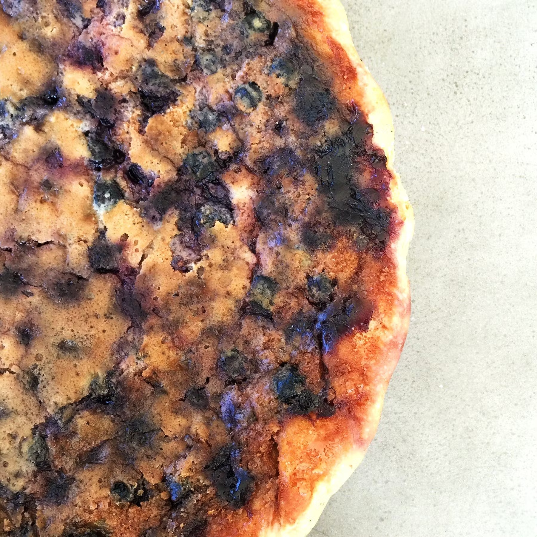 Blueberry Pancake Pie