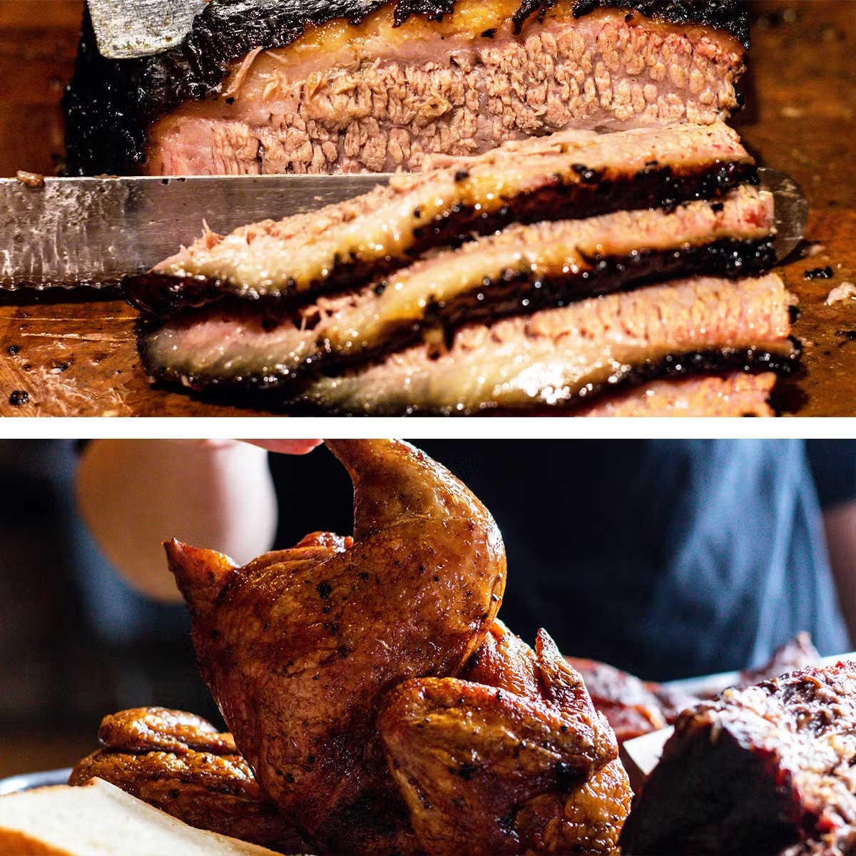 Smoked Brisket + 2 Whole Chickens