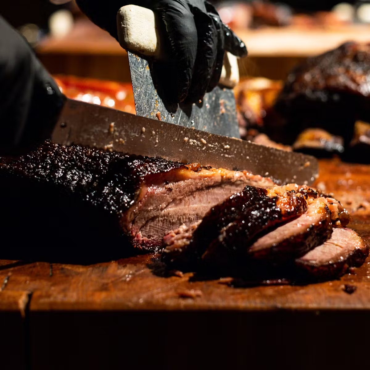 Juicy Brisket + BBQ Sauce