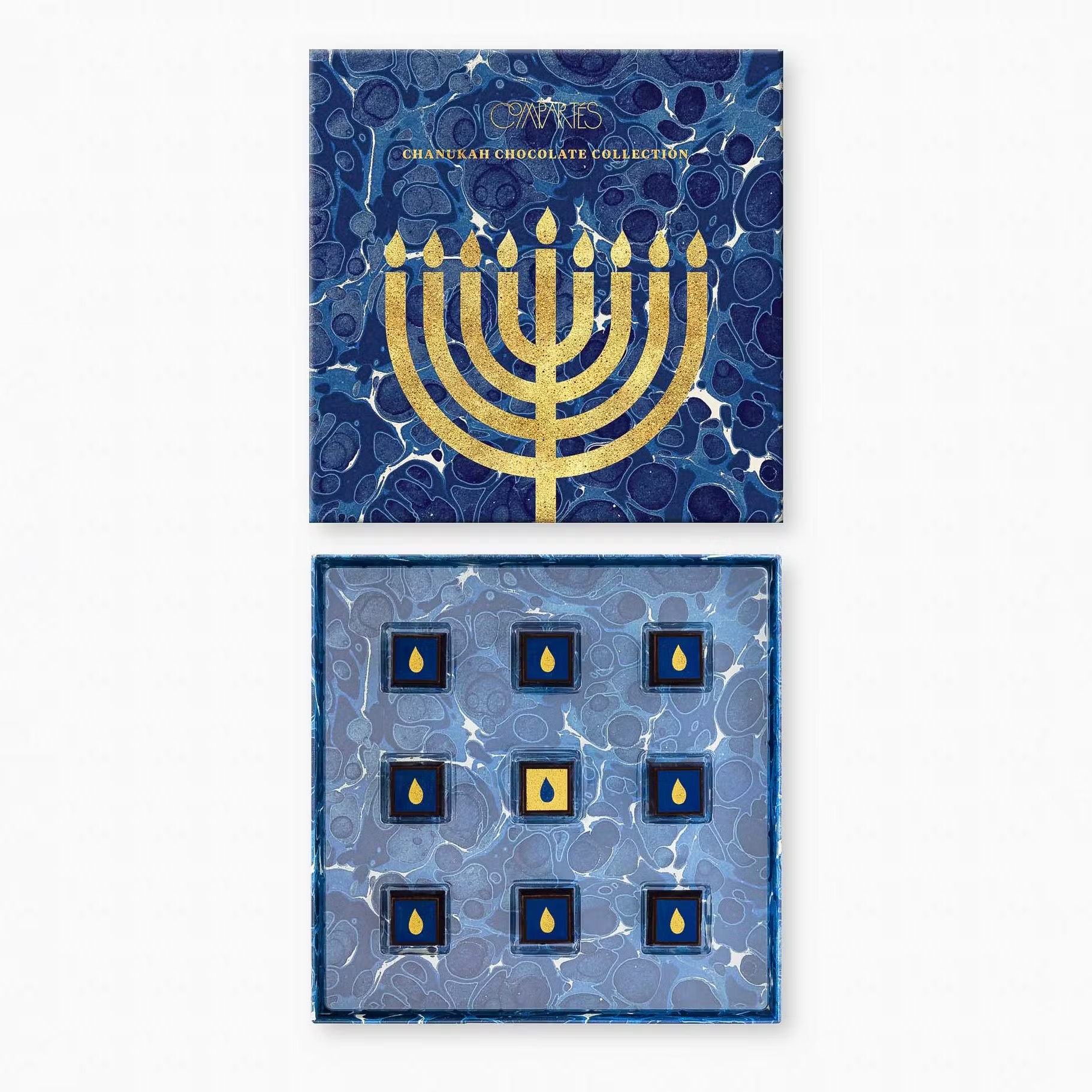 Hanukkah Chocolate Truffle Gift Box