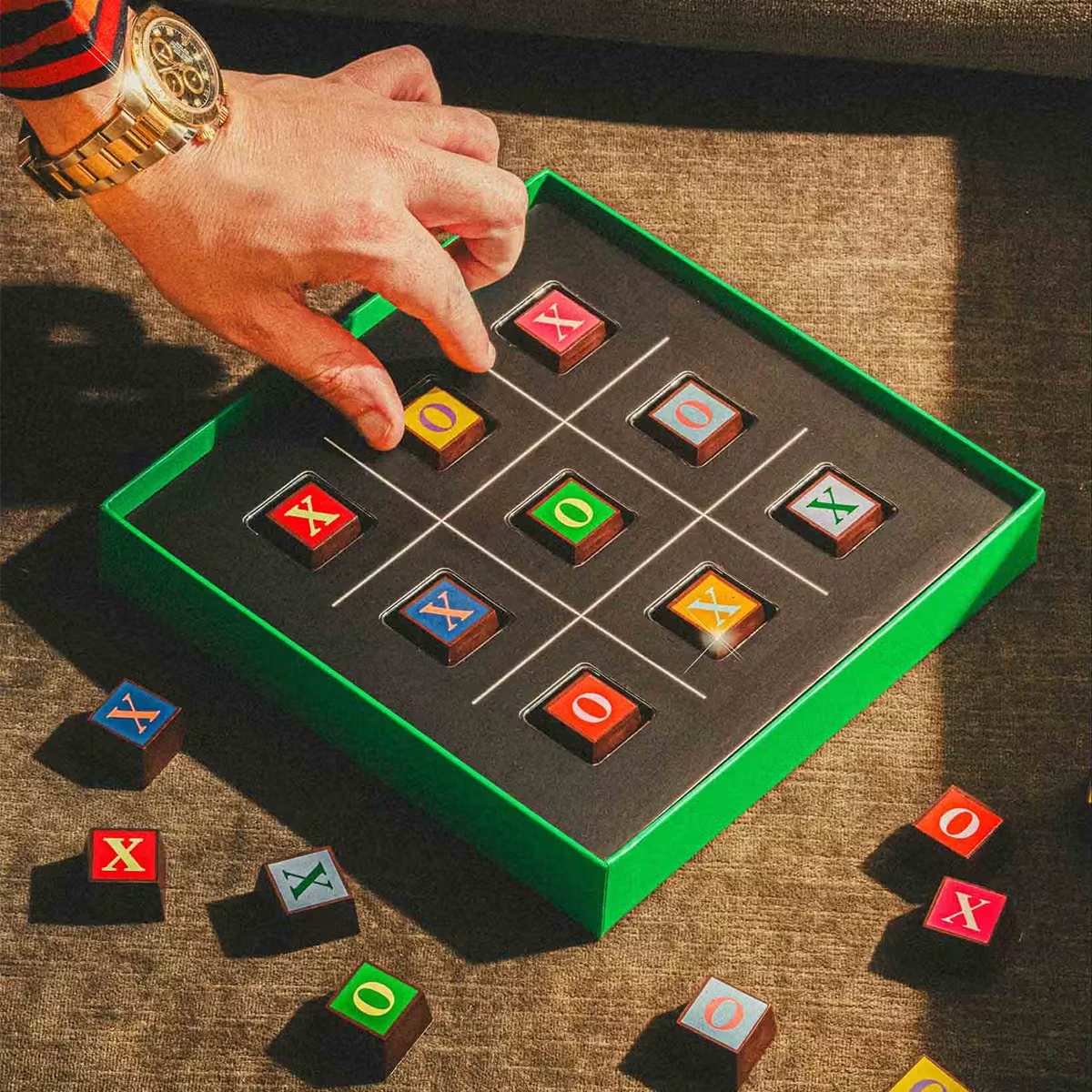 Chocolate Tic-Tac-Toe Game