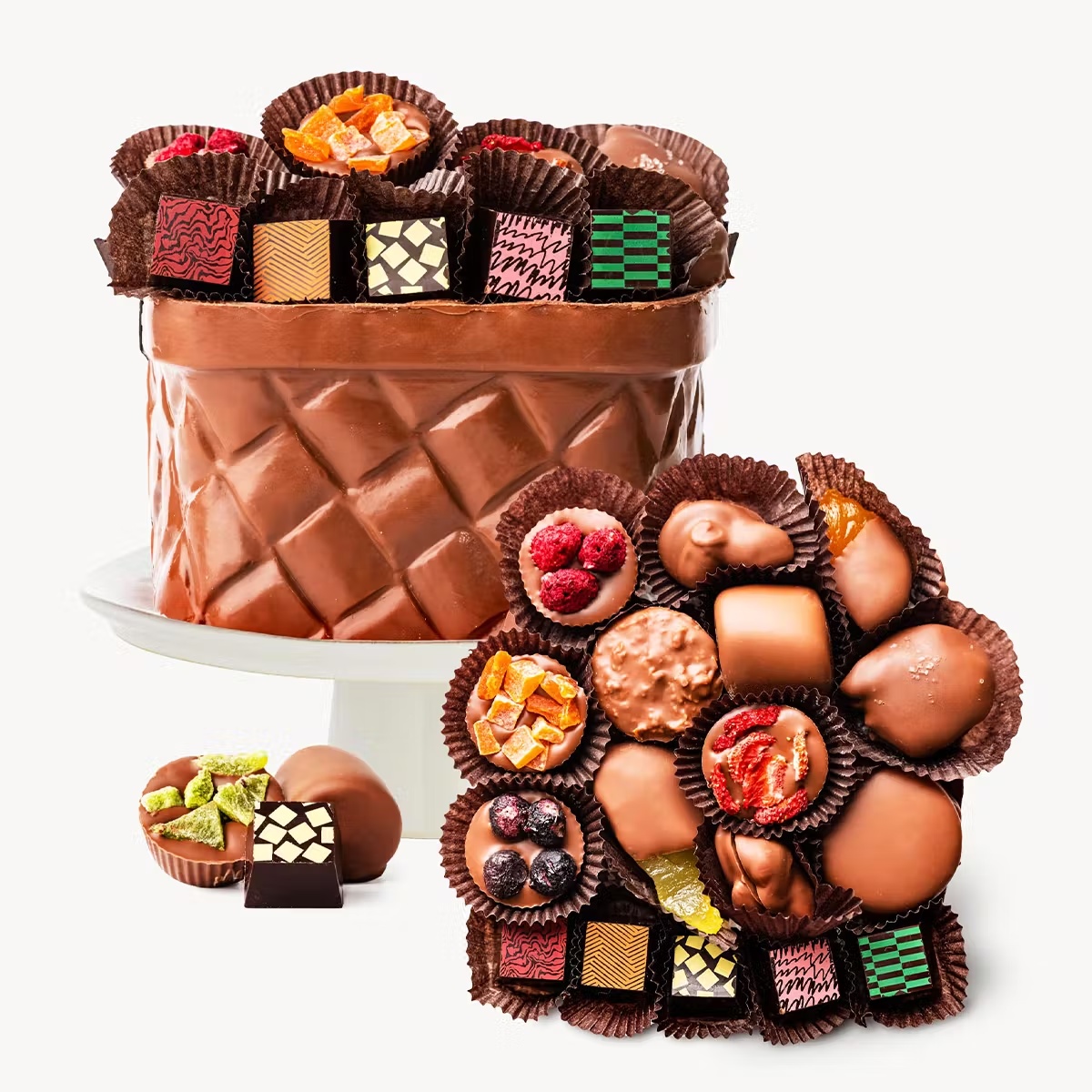 Chocolate Covered Gift Basket