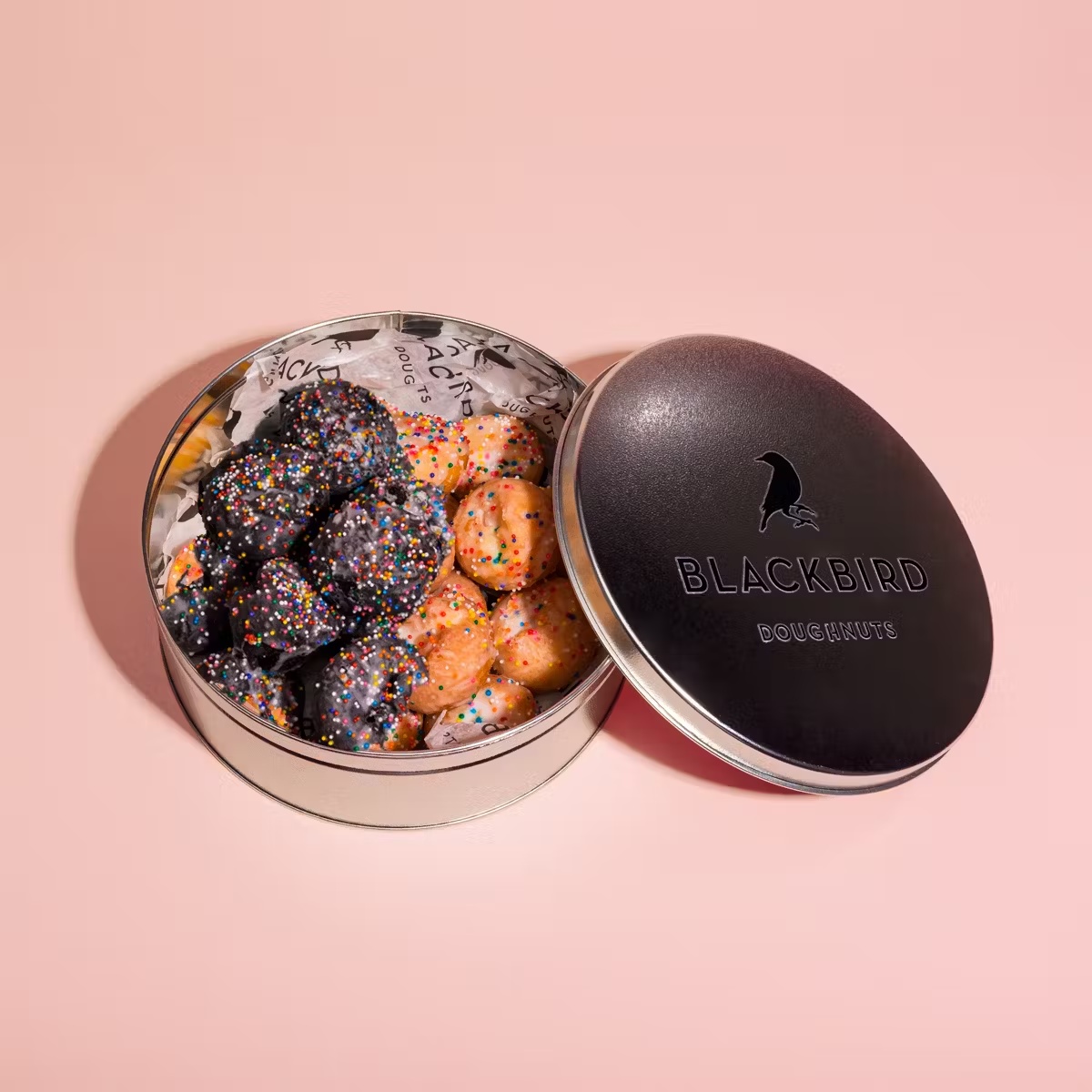 Assorted Mini Doughnut Gift Tin + Cake Pops