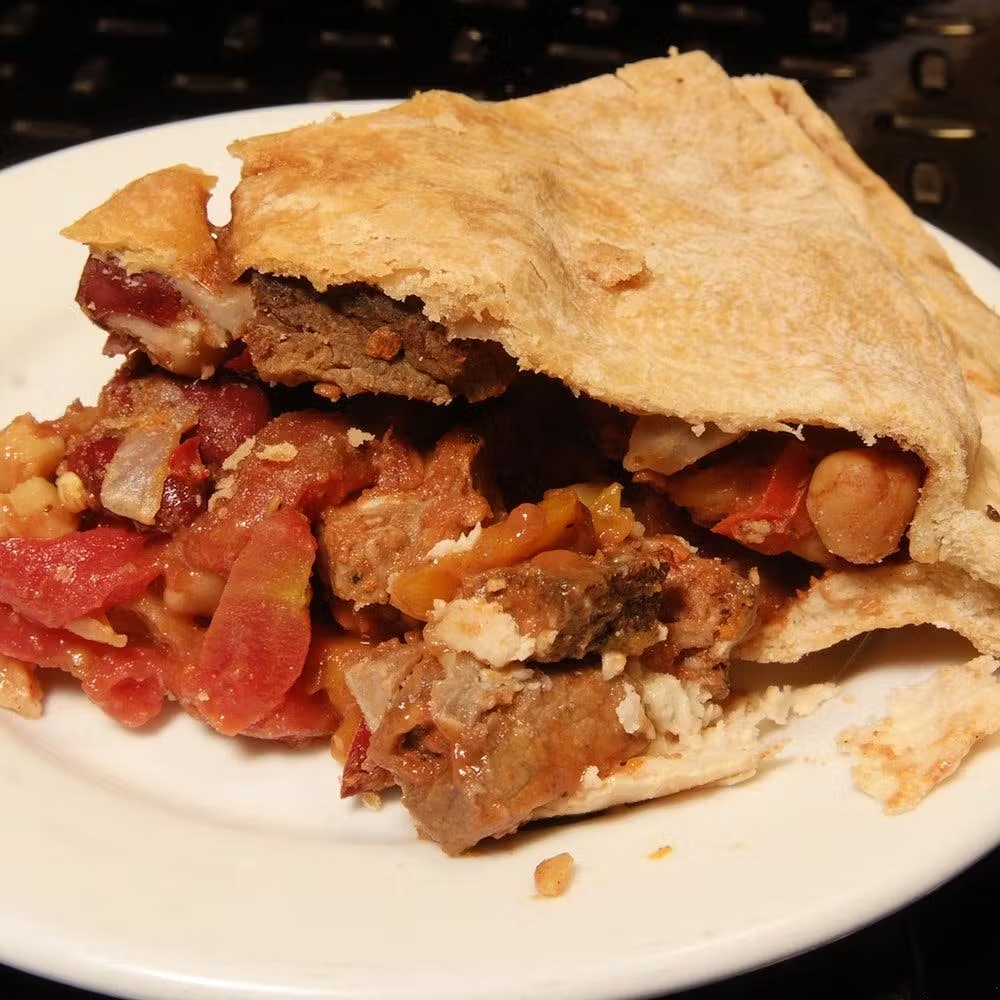 Steak Chili Pie