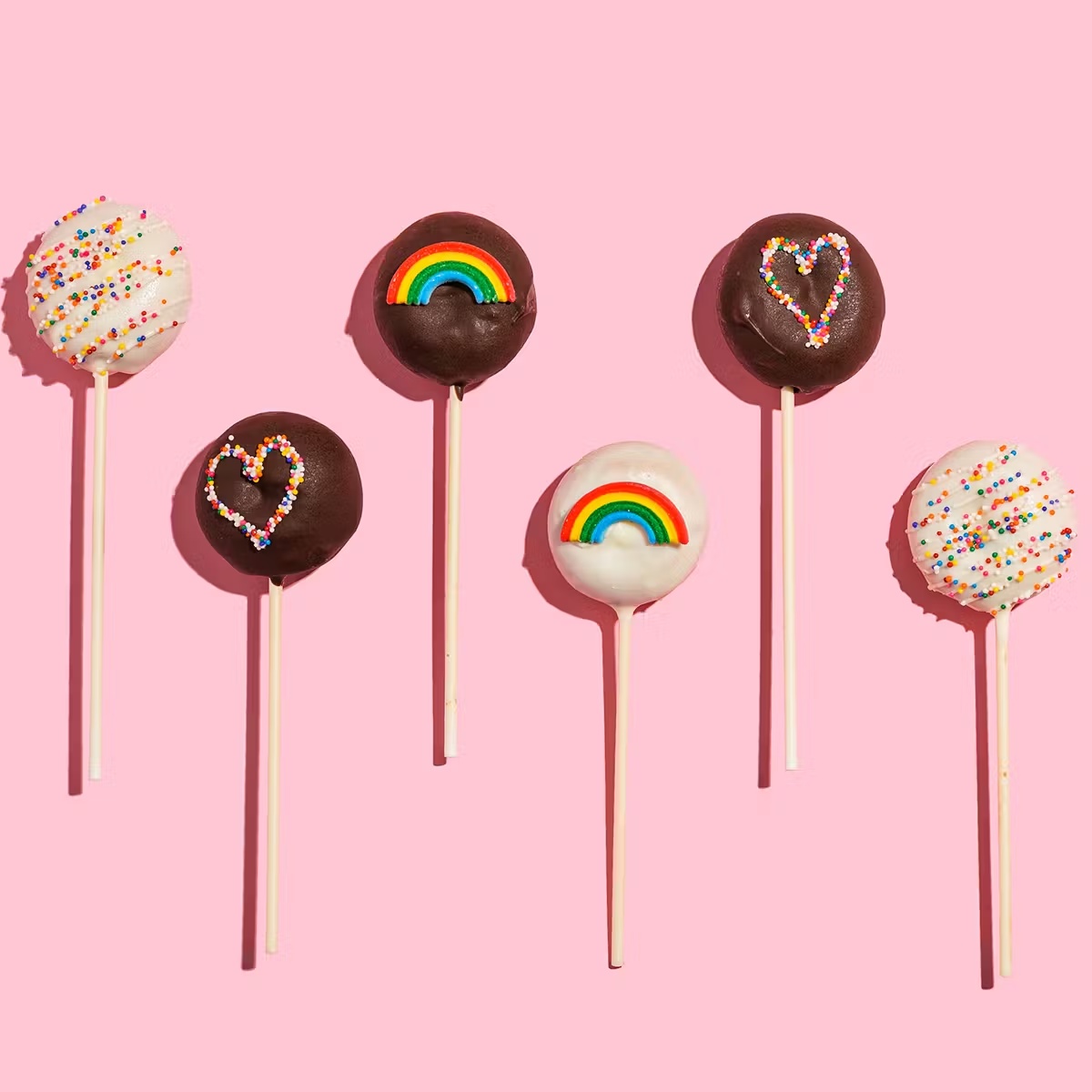 Pride Doughnut Cake Pops - 6 Pack