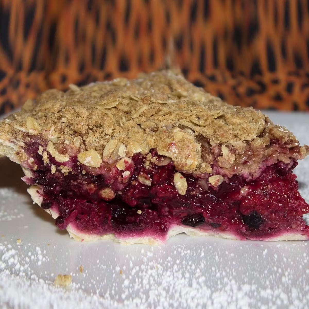 Mixed Berry Crumb Pie