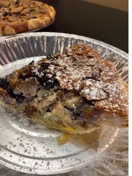 Bacon, Blueberry & Sausage "Hangover" Pie