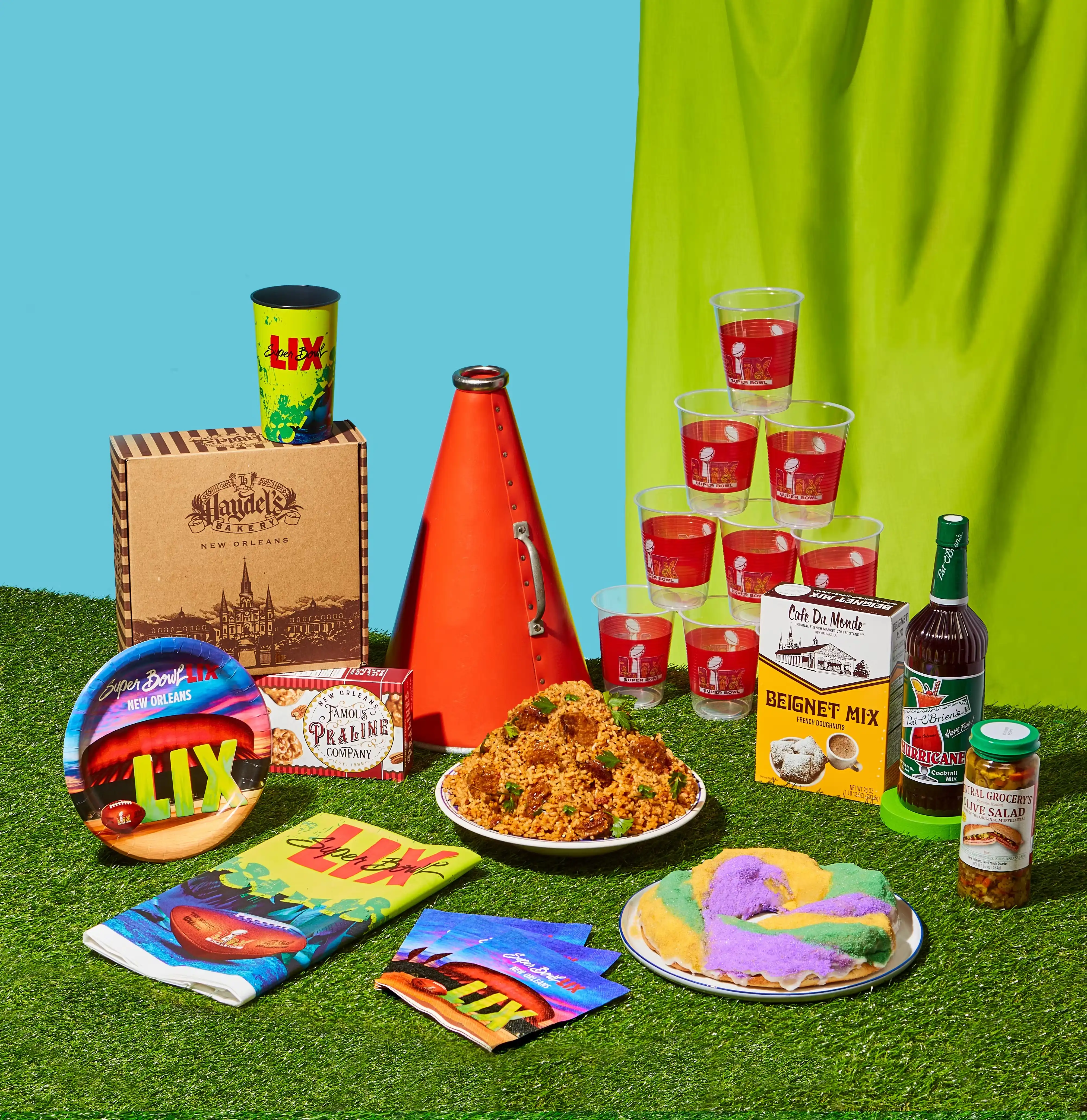 Jambalaya Super Bowl Tailgate Kit