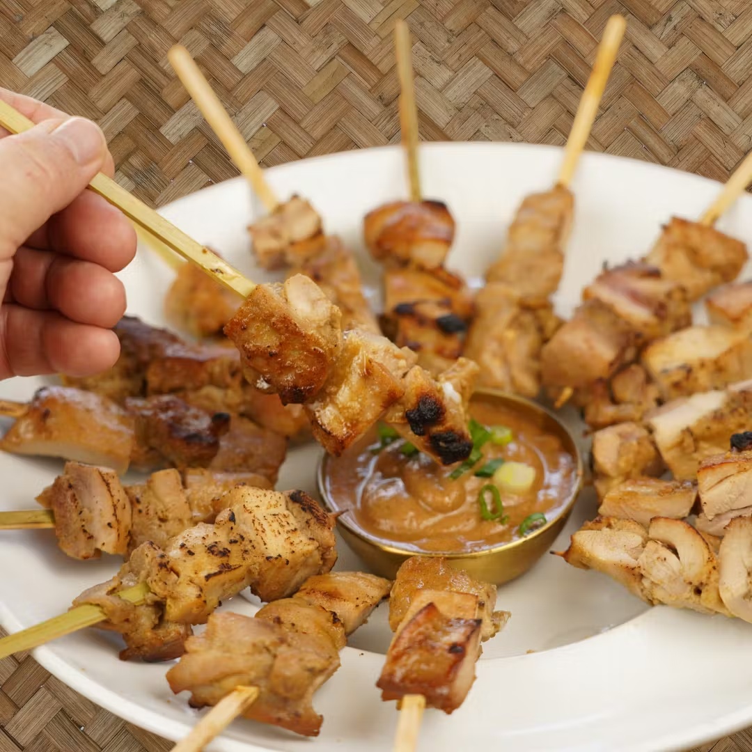 Sate Ayam Chicken Skewers