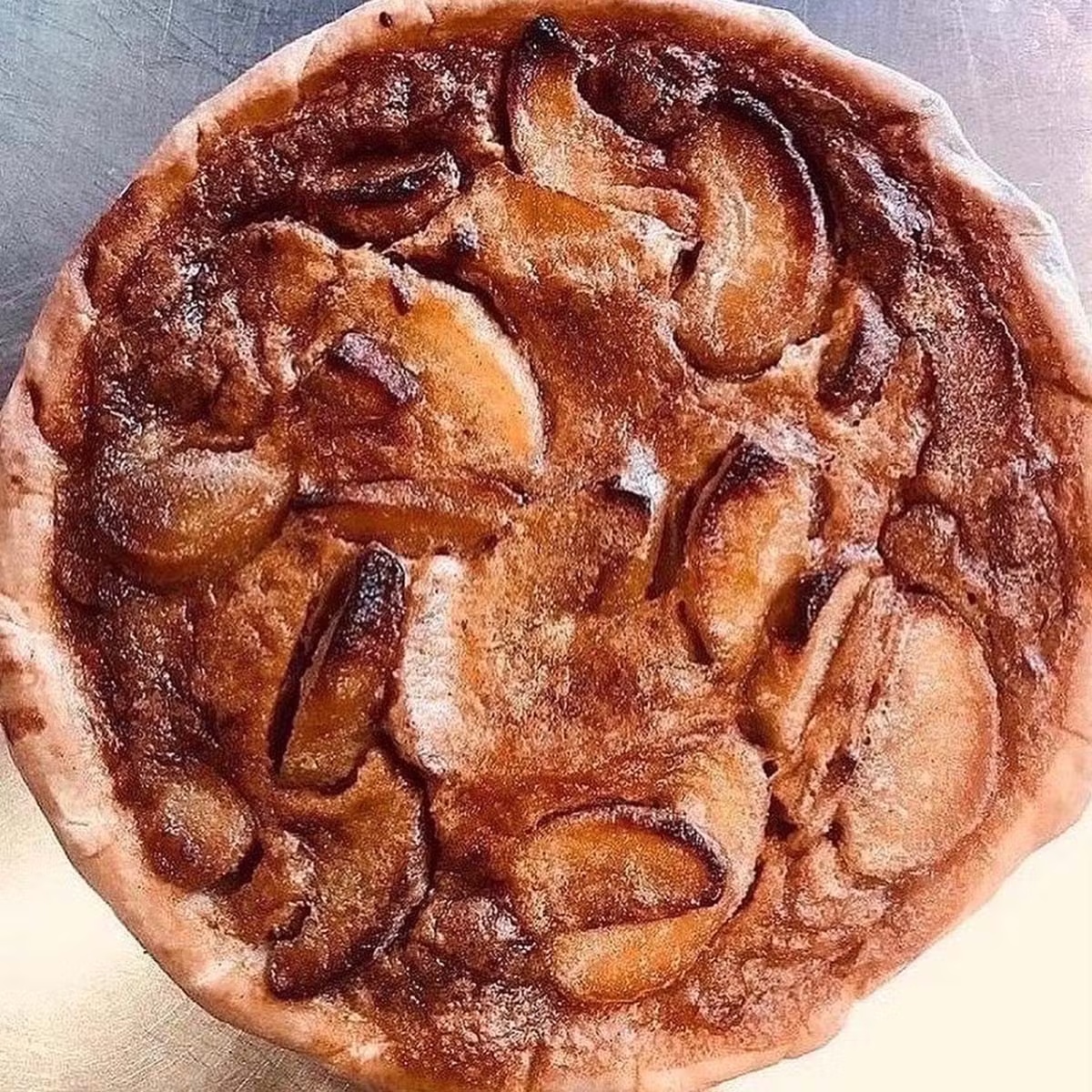 Roasted Cinnamon Apple Pie