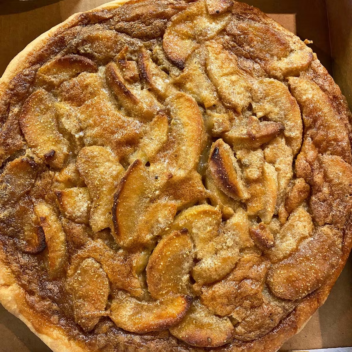 Roasted Cinnamon Apple Pie