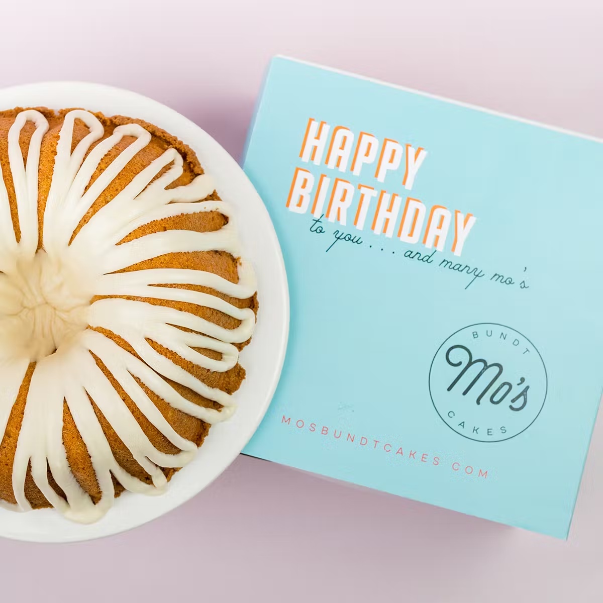 Happy Birthday Bundt Cake Gift Box