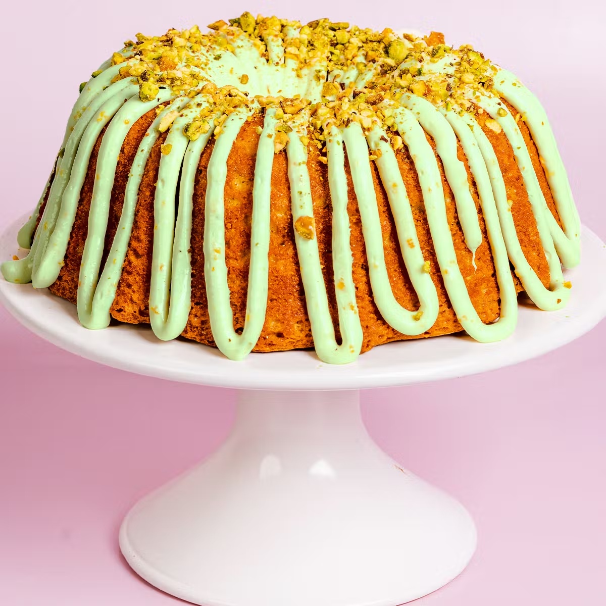 Pistachio Bundt Cake