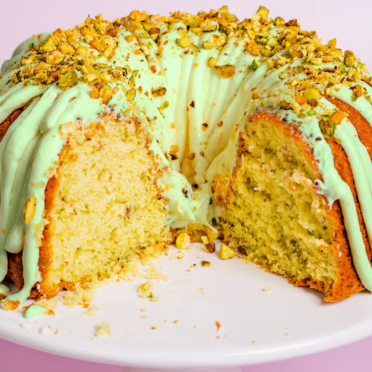 Pistachio Bundt Cake